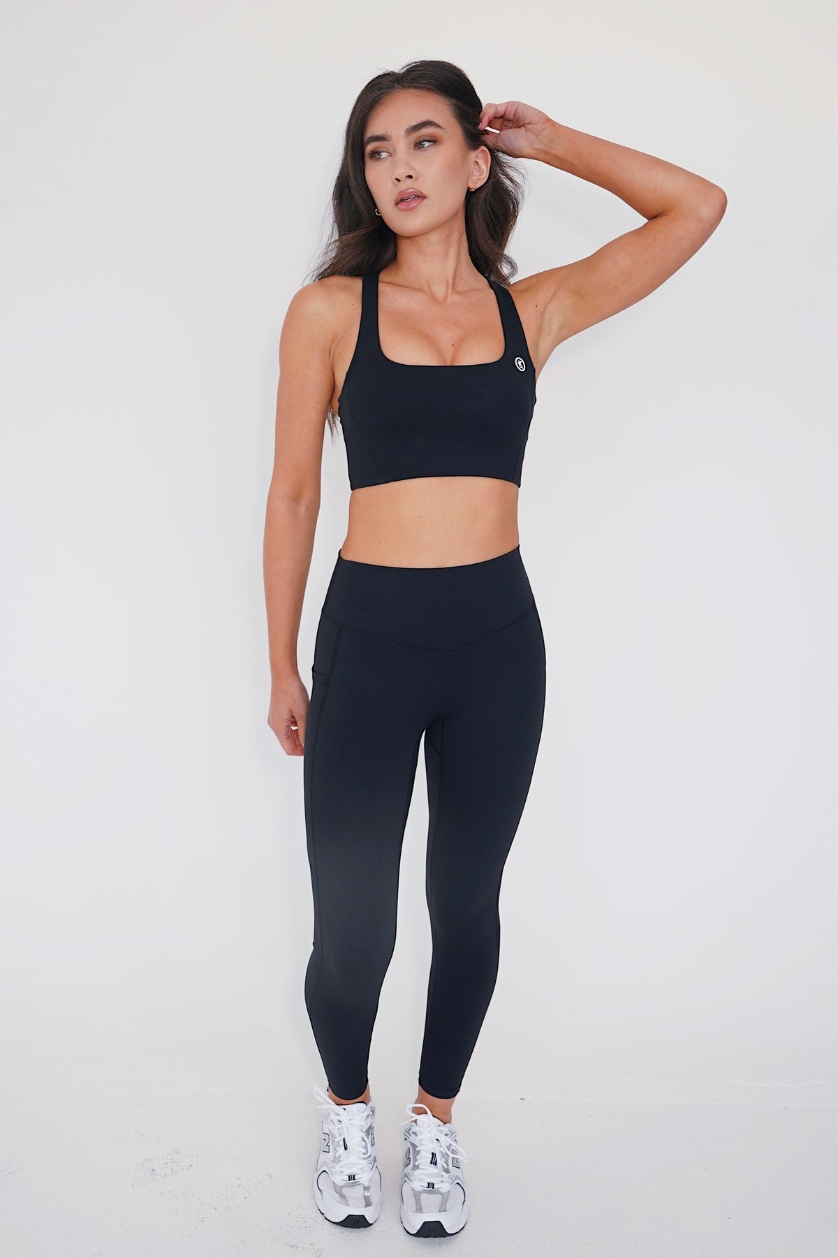 The More I Give, The More I Receive Essential Black Legging 4