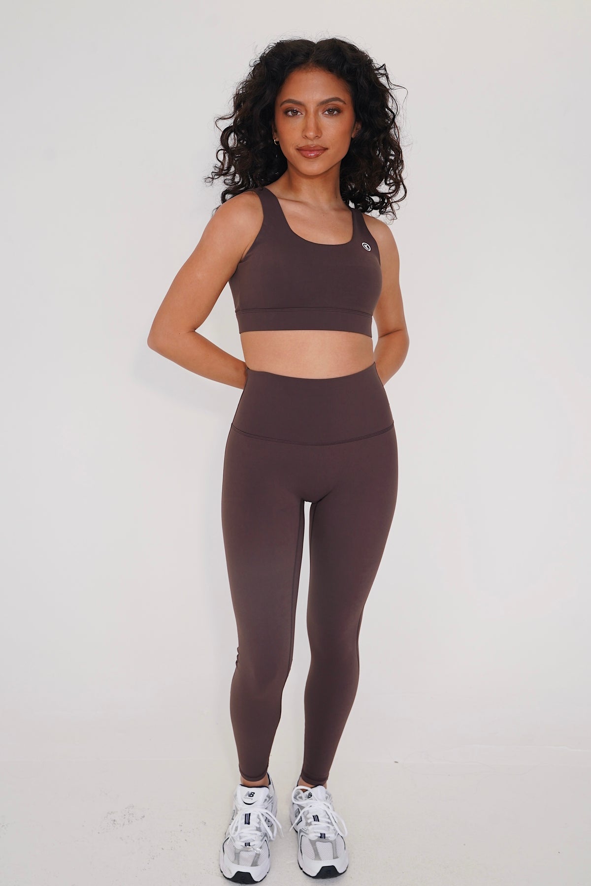 I am Beautifully Radiant Quick Dry Coffee Yoga Legging 8
