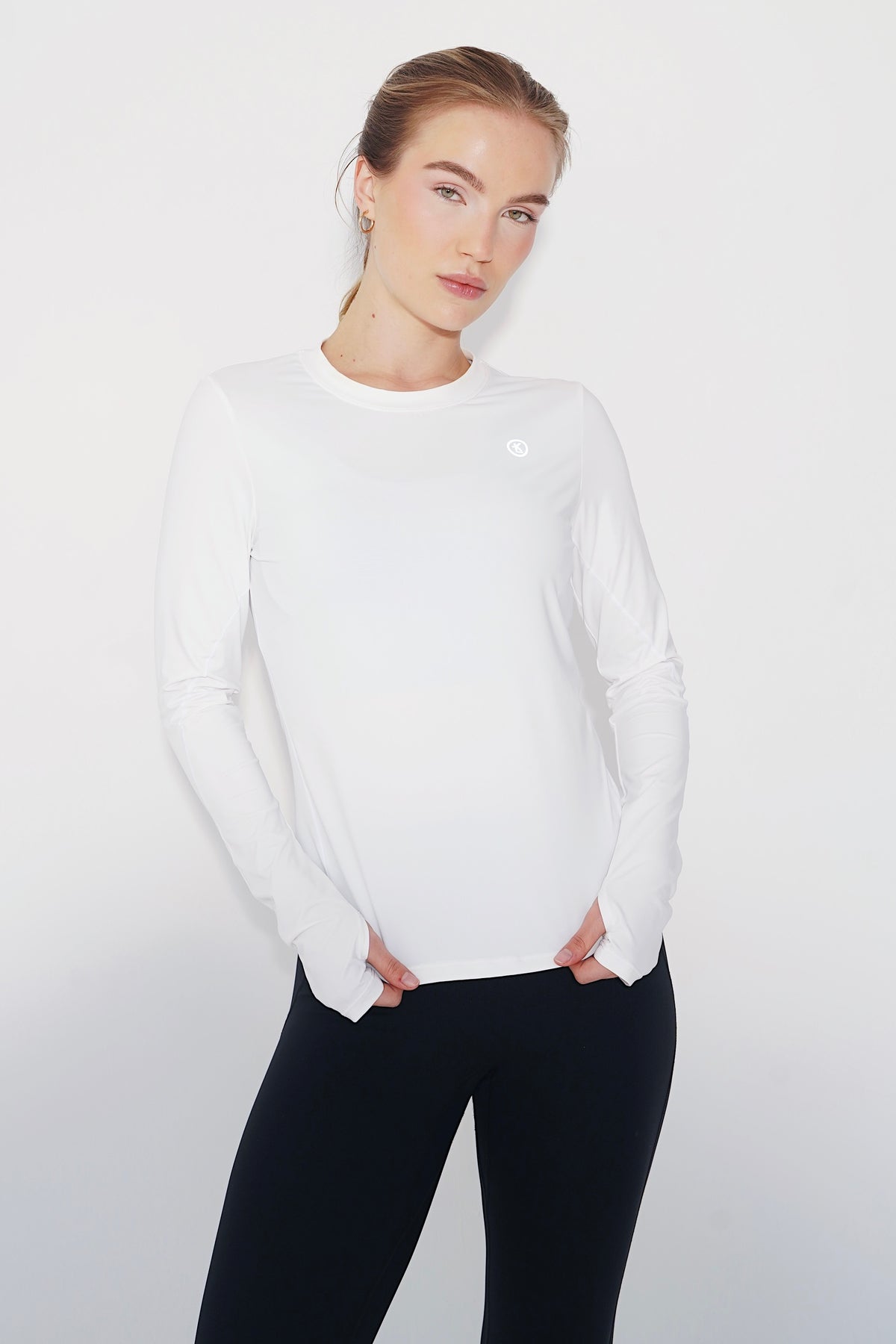 I Embrace Change Lightweight White Long Sleeve Shirt 1
