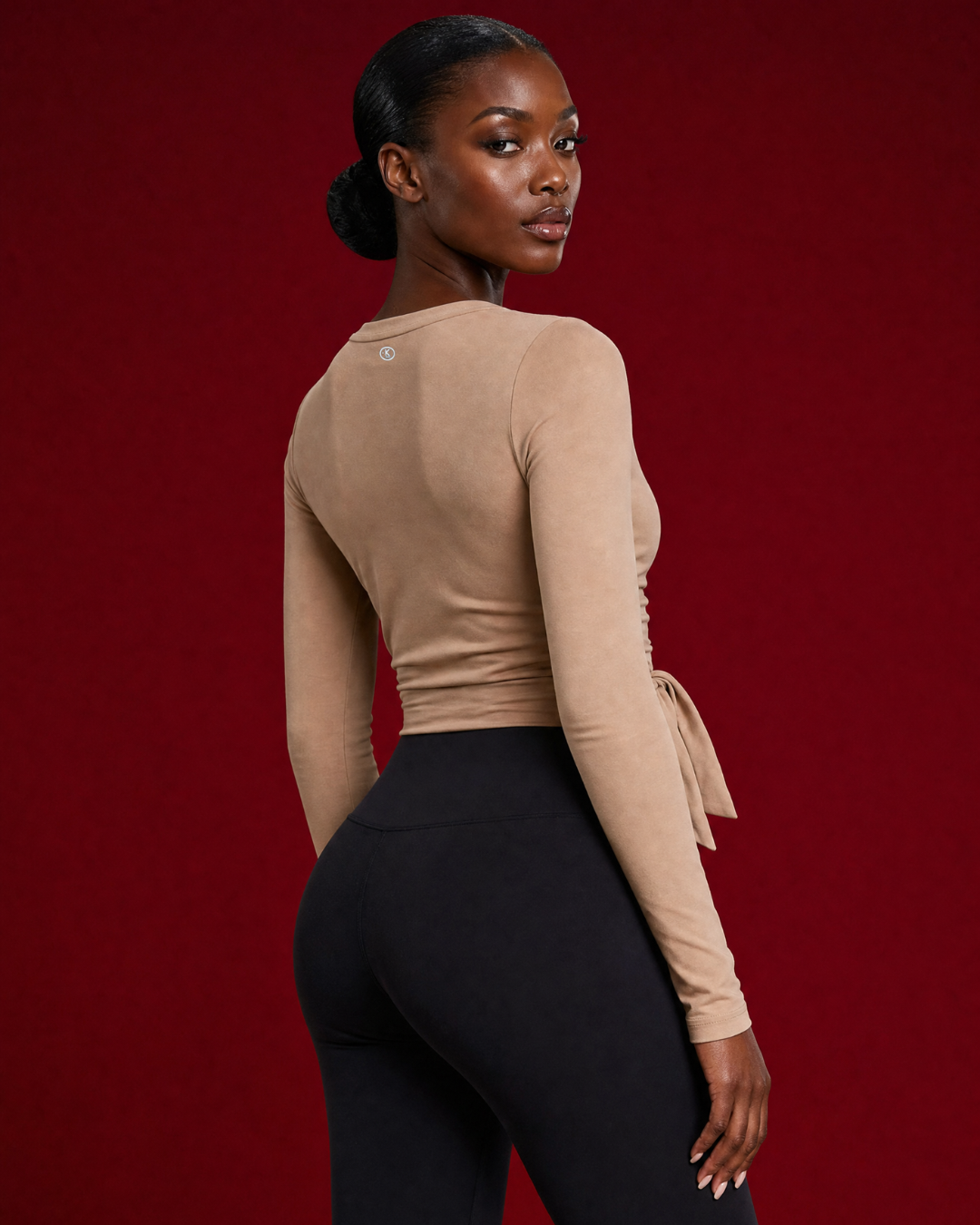 My Energy is Pure Caramel Wrap Top 3