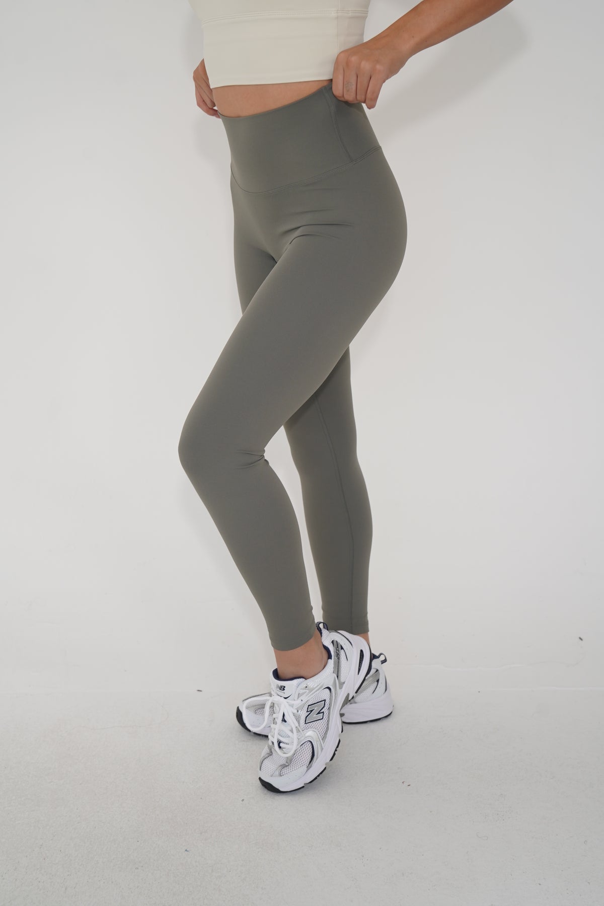 I Am Focused Sculpted Butter Legging in Green 4
