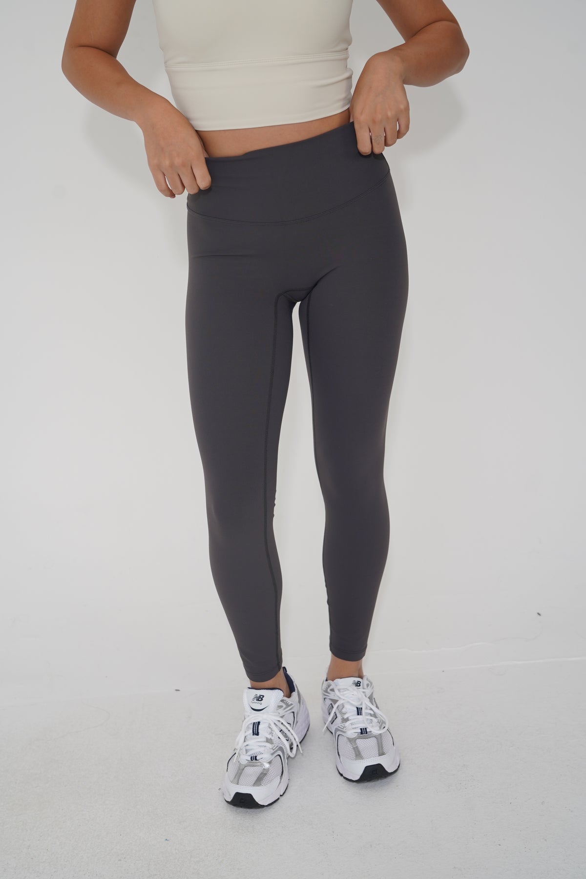 I Am Focused Sculpted Butter Legging in Graphite Gray 5