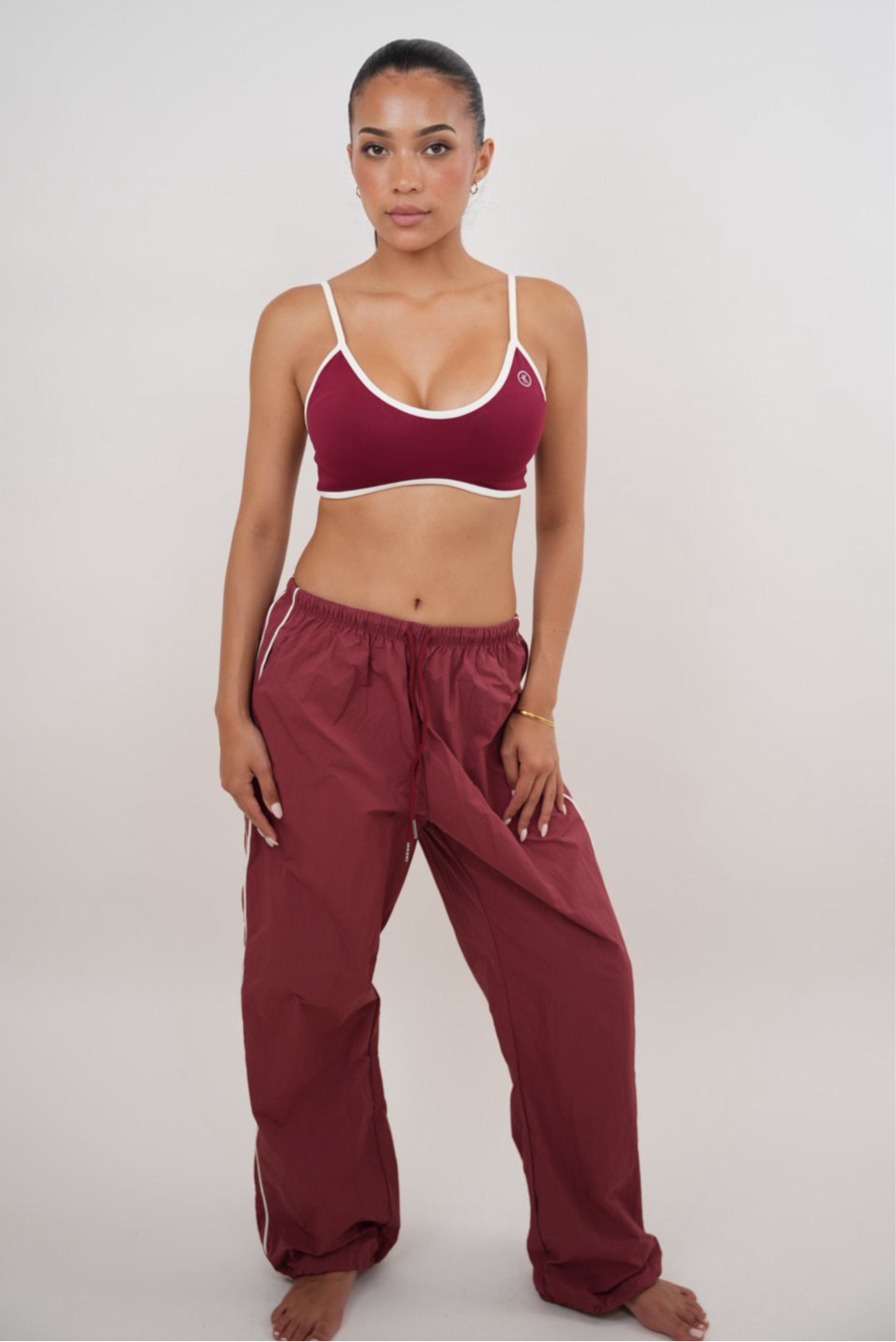 I Accept Change with Grace Red Versatile Relaxed Fit Pant 1