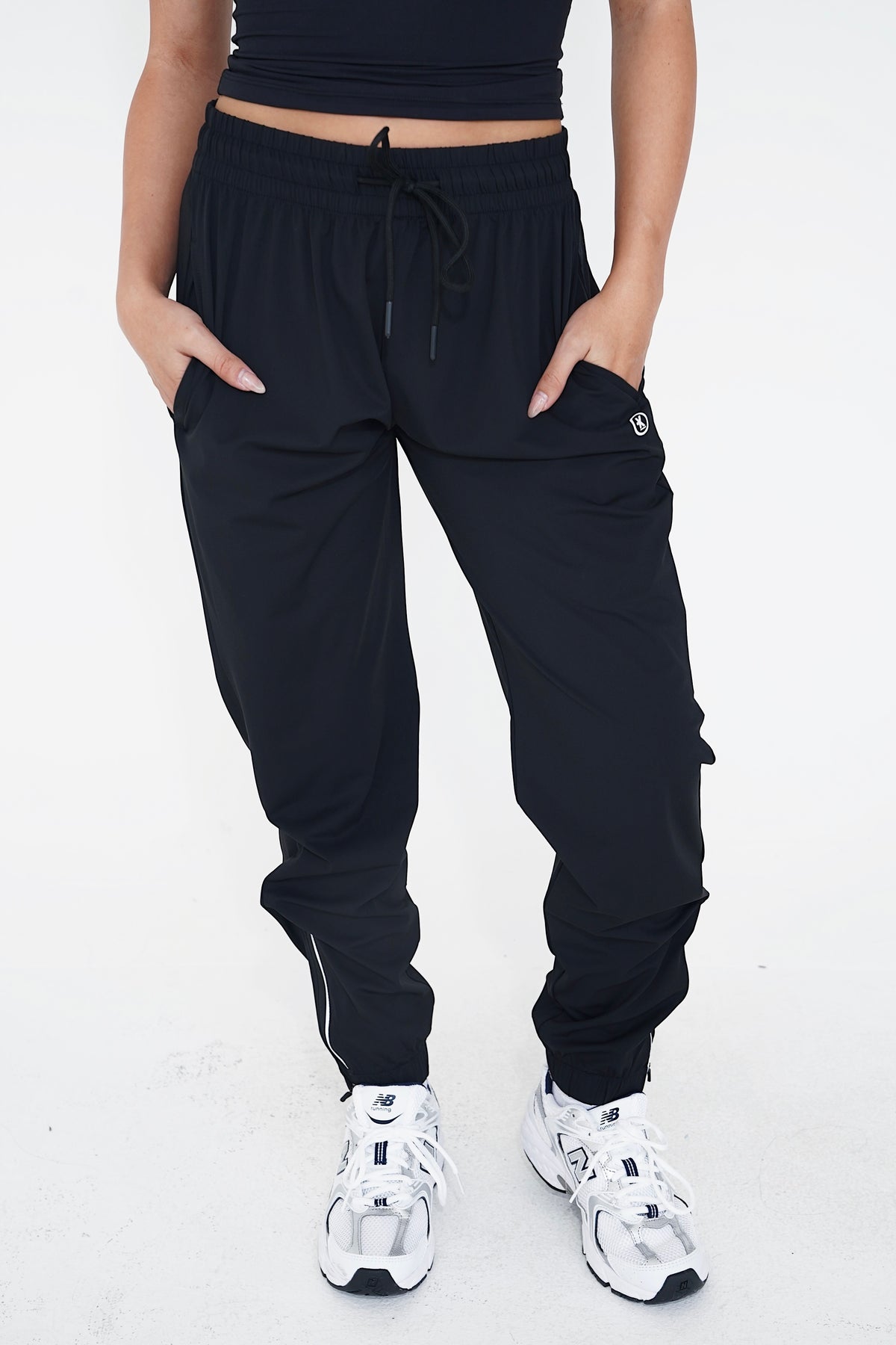 I See the Path Ahead Ice Silk Black Comfort Fitness Pant 7