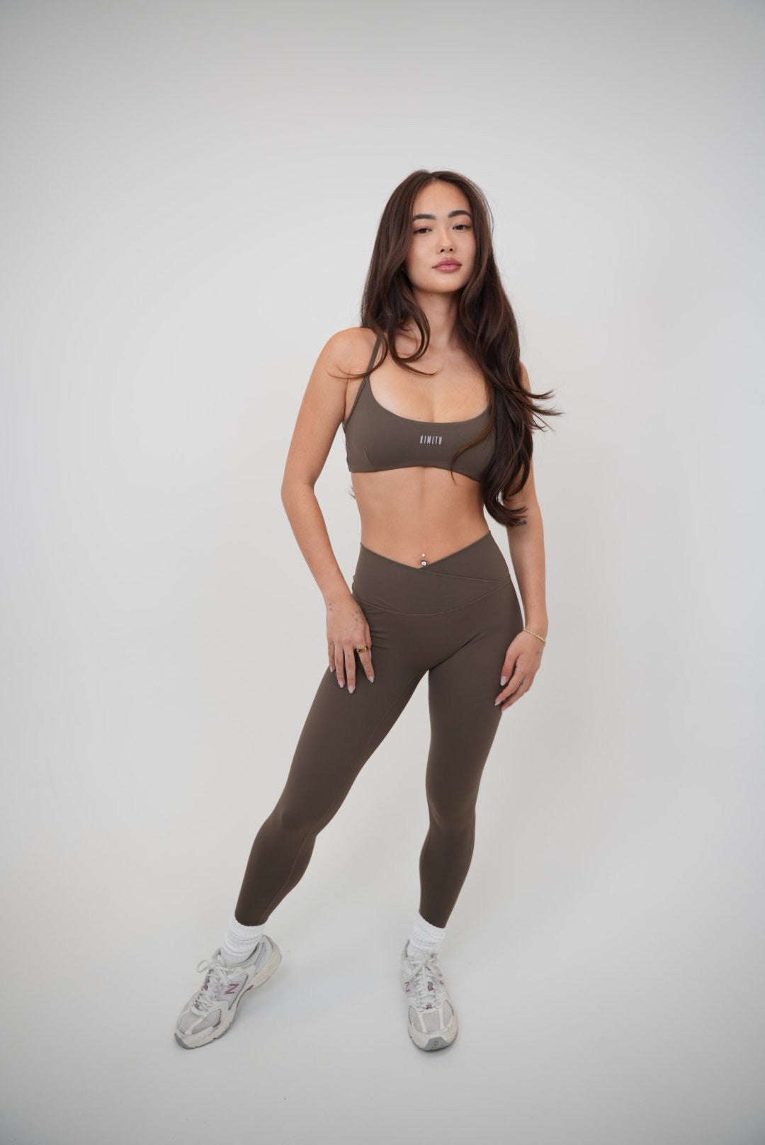My Time Is Divine Brown Cross-Back Butter Soft Bra 5