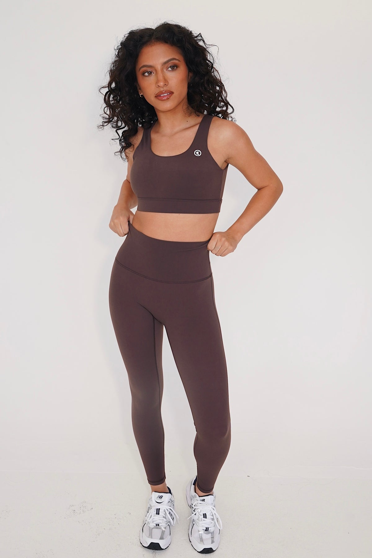 I am Beautifully Radiant Quick Dry Coffee Yoga Legging 9