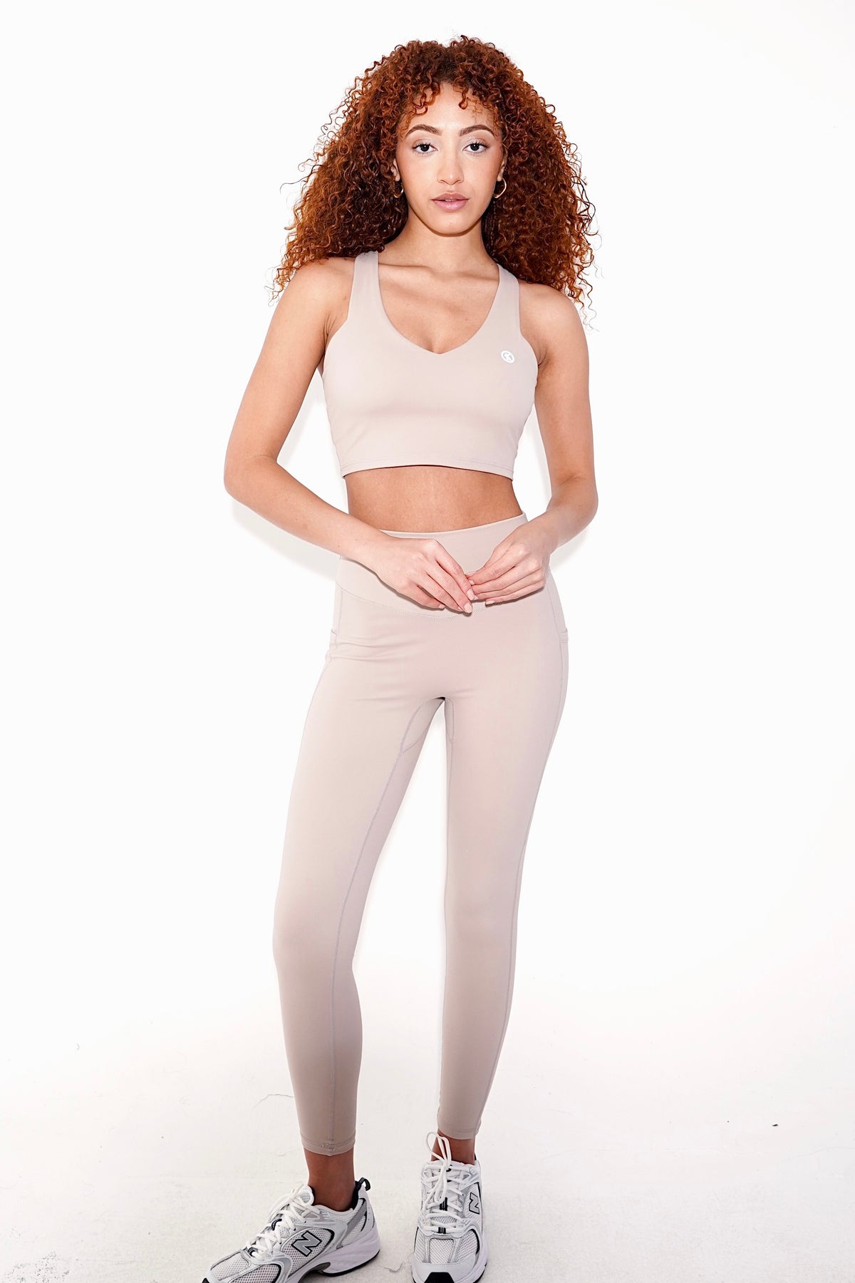 I Have Clarity Luxuriously Soft Milk Tea Sports Bra 5