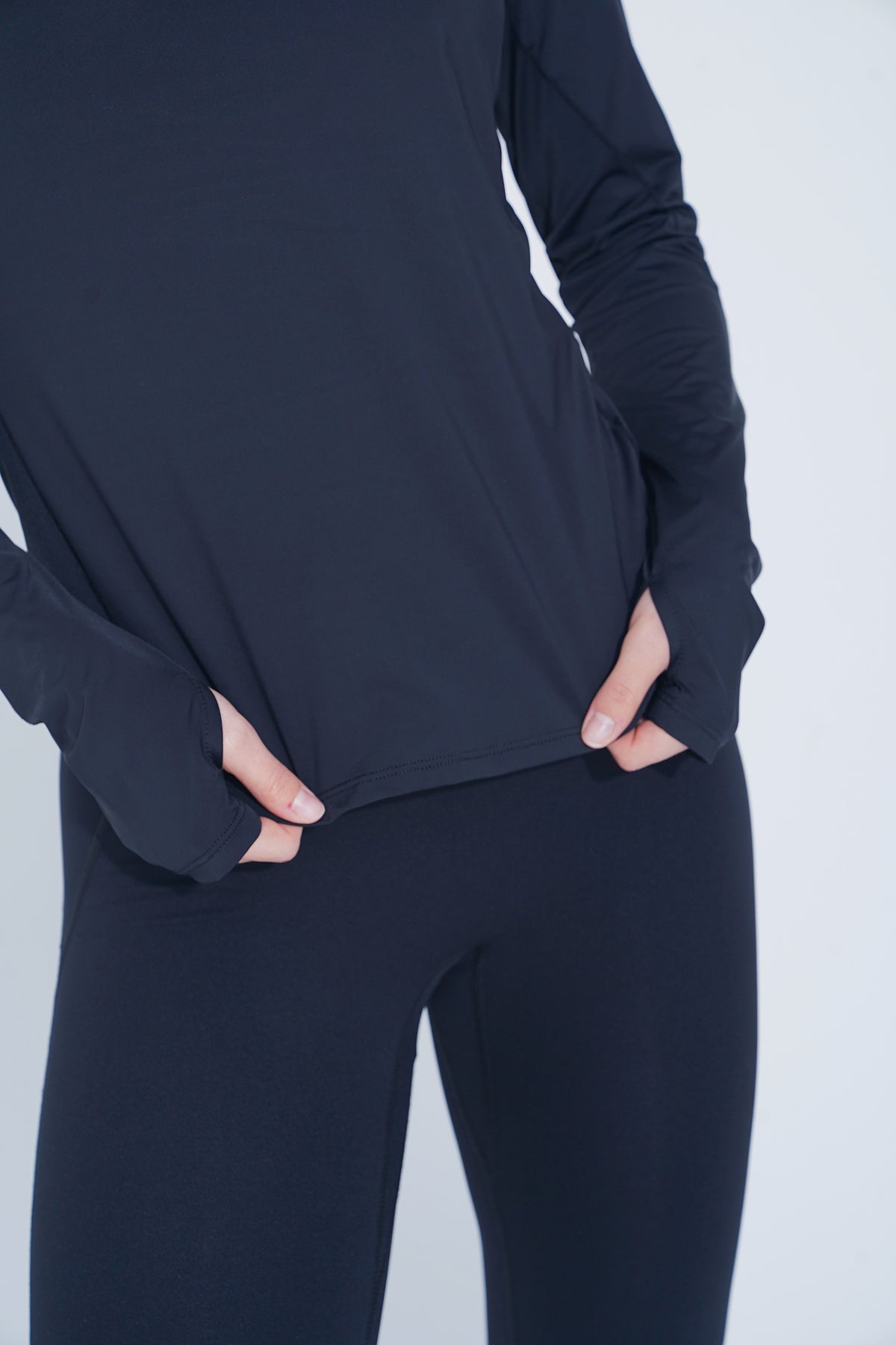 I Embrace Change Lightweight Black Long Sleeve Shirt 3