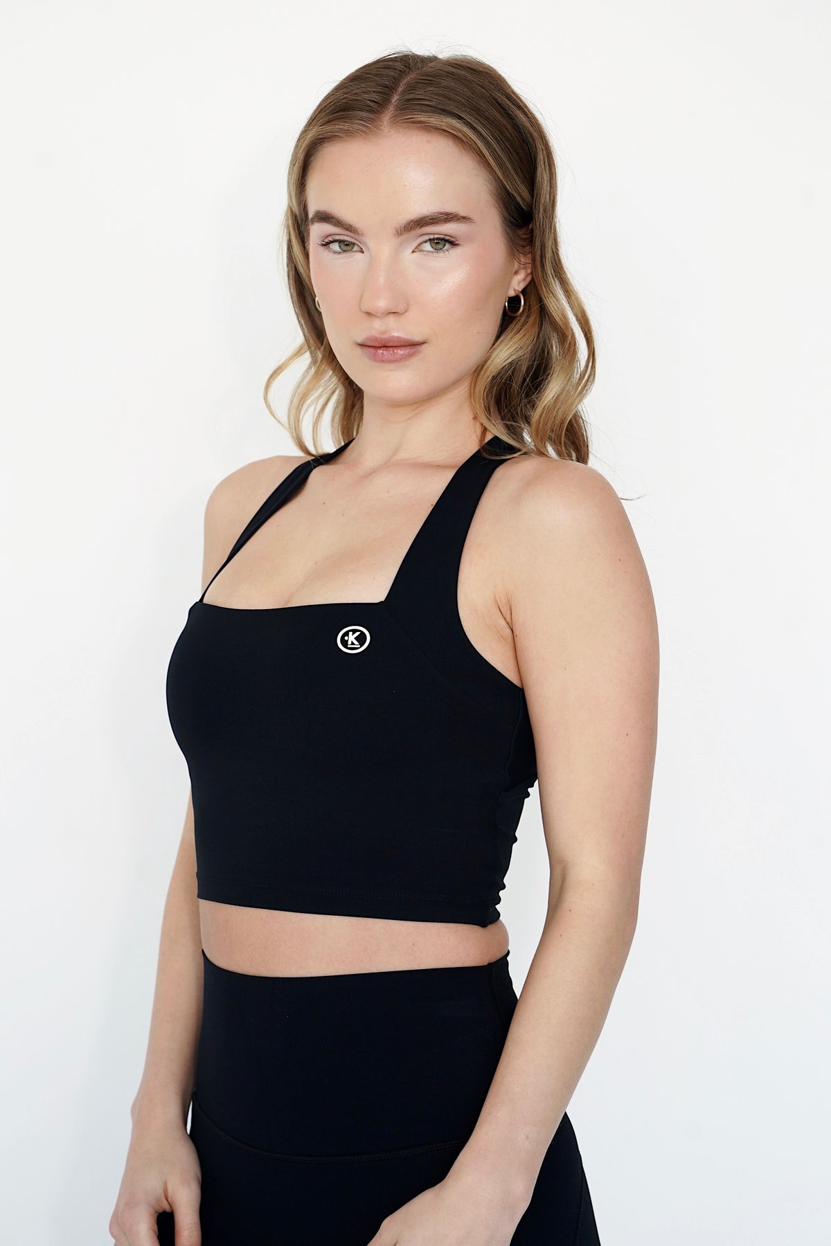I Am Wonderful Halter Neck Black Bra 1