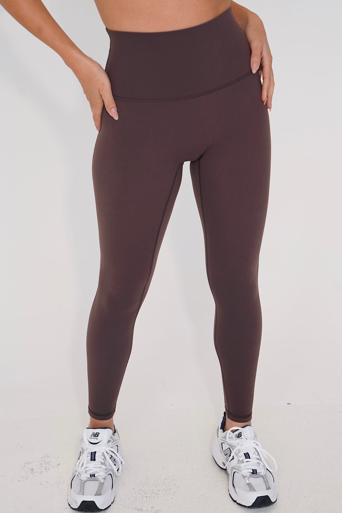 I am Beautifully Radiant Quick Dry Coffee Yoga Legging 6