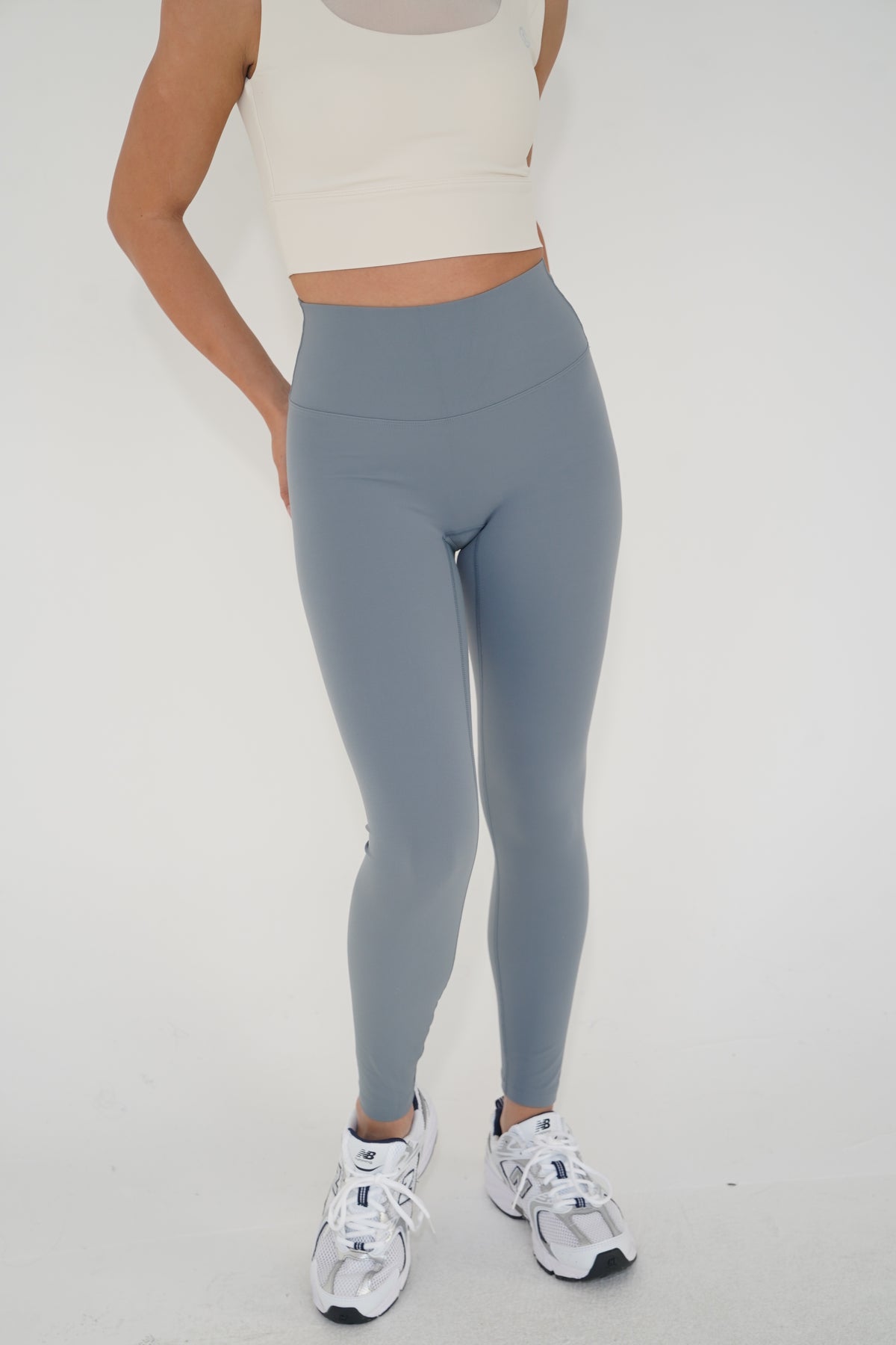 I Am Focused Sculpted Butter Legging in Blue 3