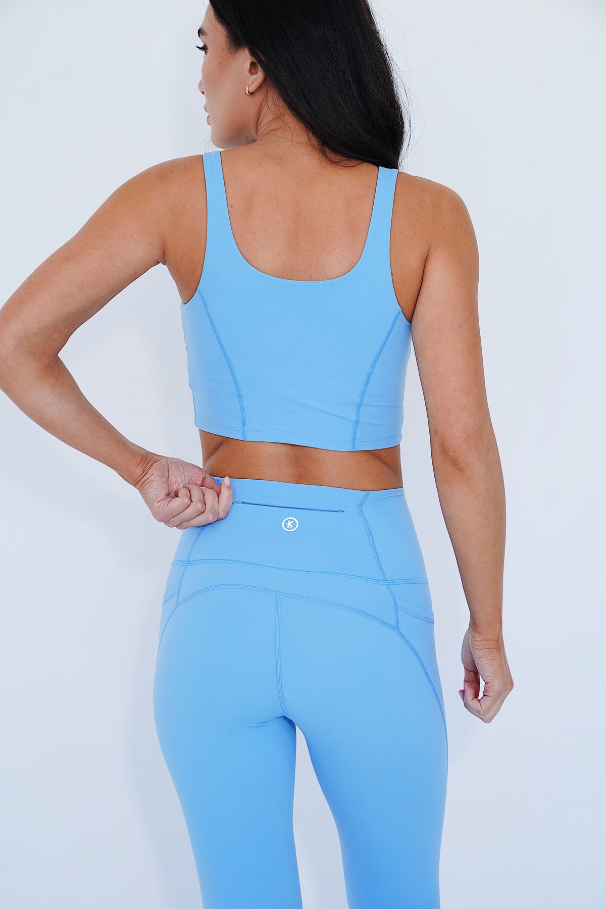 My Heart Is Pure Quick-Dry Butter Vintage Bubble Blue Bra 3