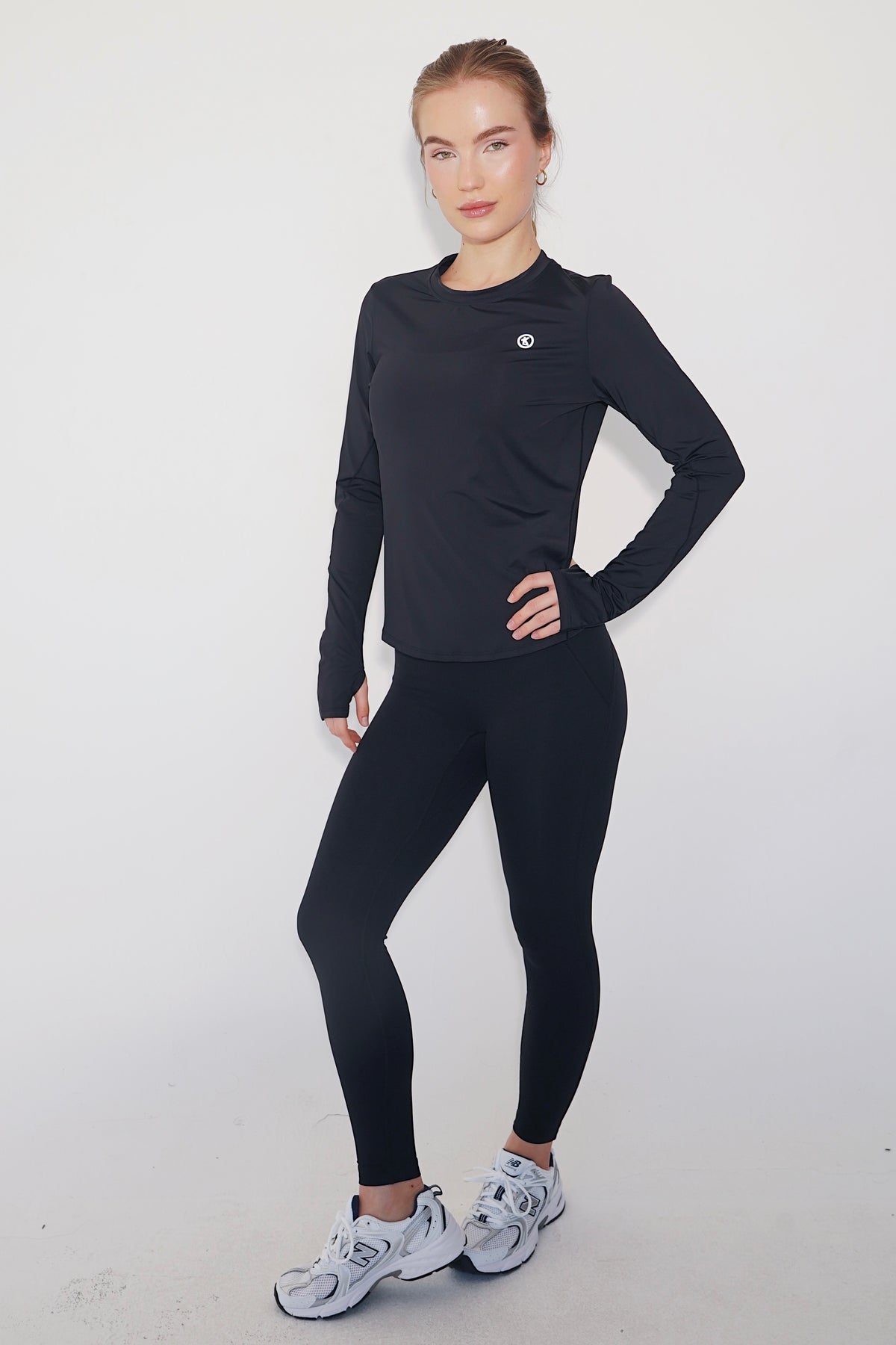 I Embrace Change Lightweight Black Long Sleeve Shirt 5