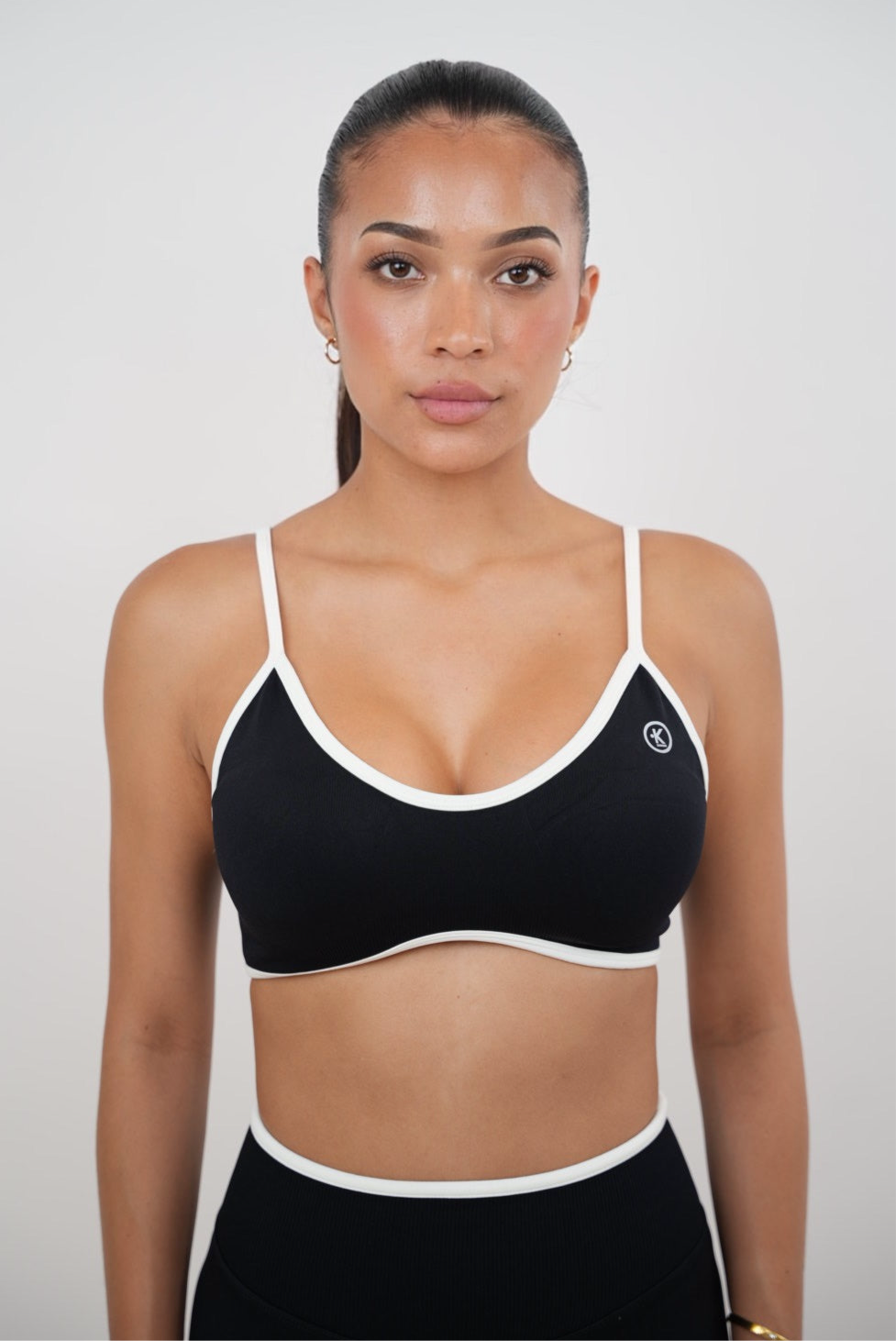 Passion is Power Black Sports Bra 1