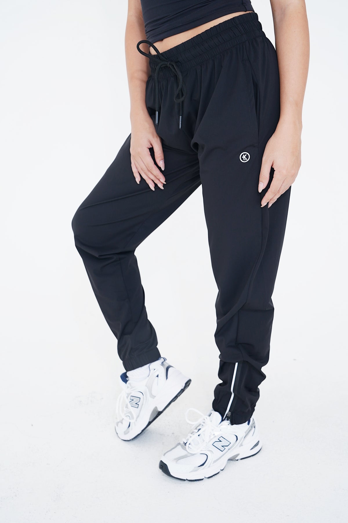 I See the Path Ahead Ice Silk Black Comfort Fitness Pant 10