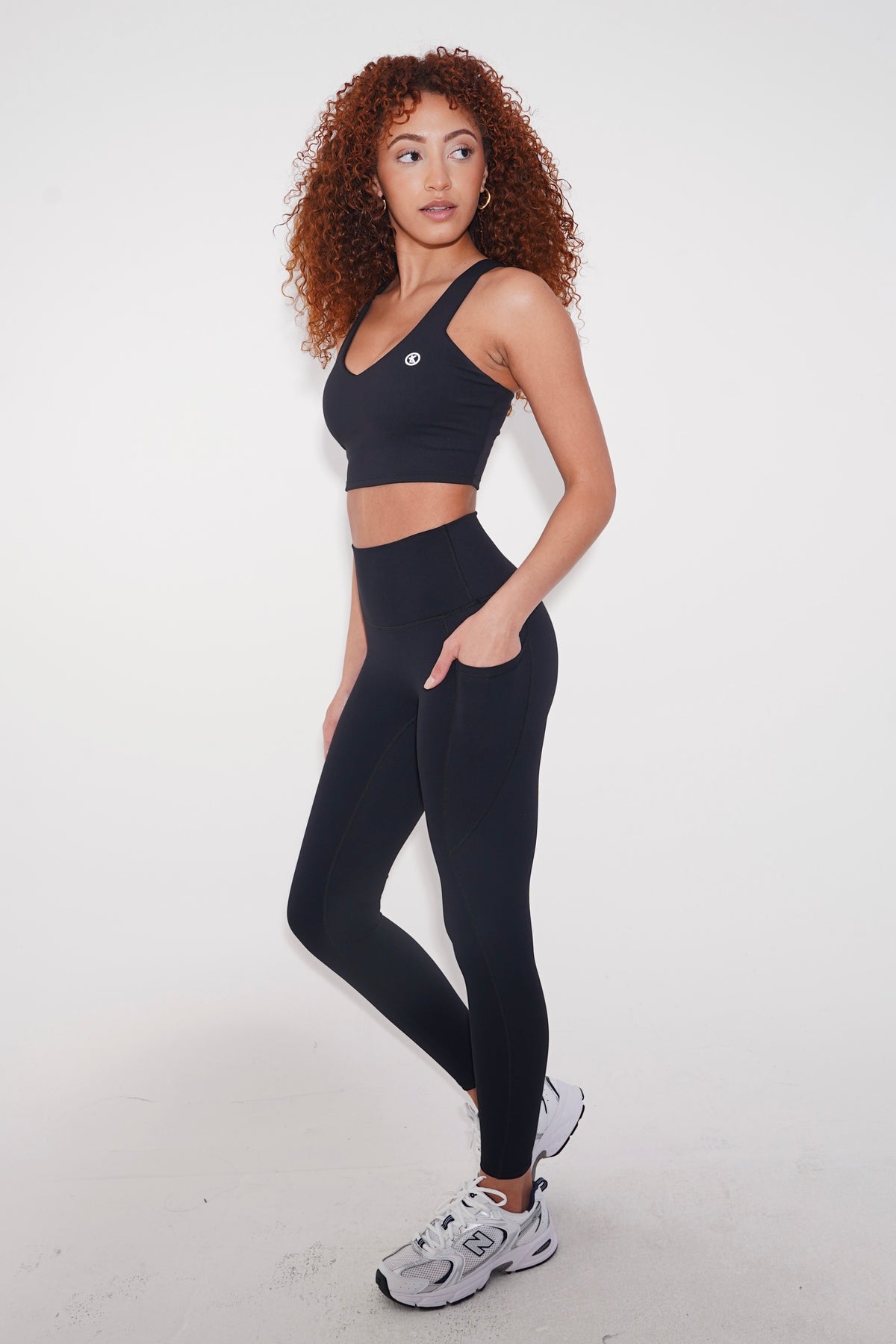 I Have Clarity Luxuriously Soft Black Legging 1