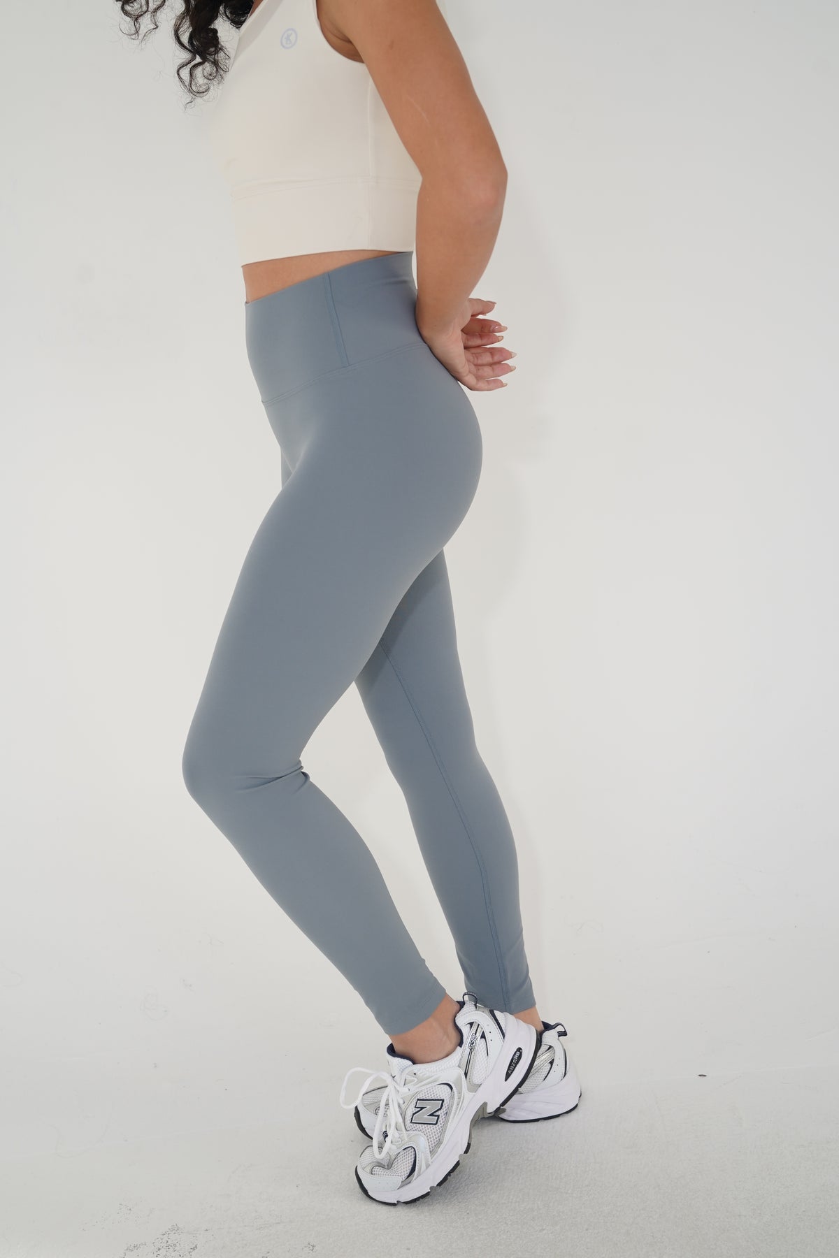 I Am Focused Sculpted Butter Legging in Blue 1
