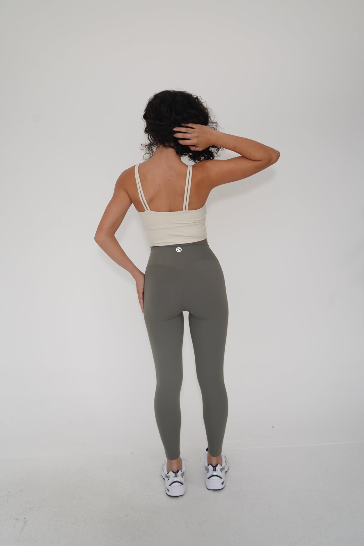 I Am Focused Sculpted Butter Legging in Green 12