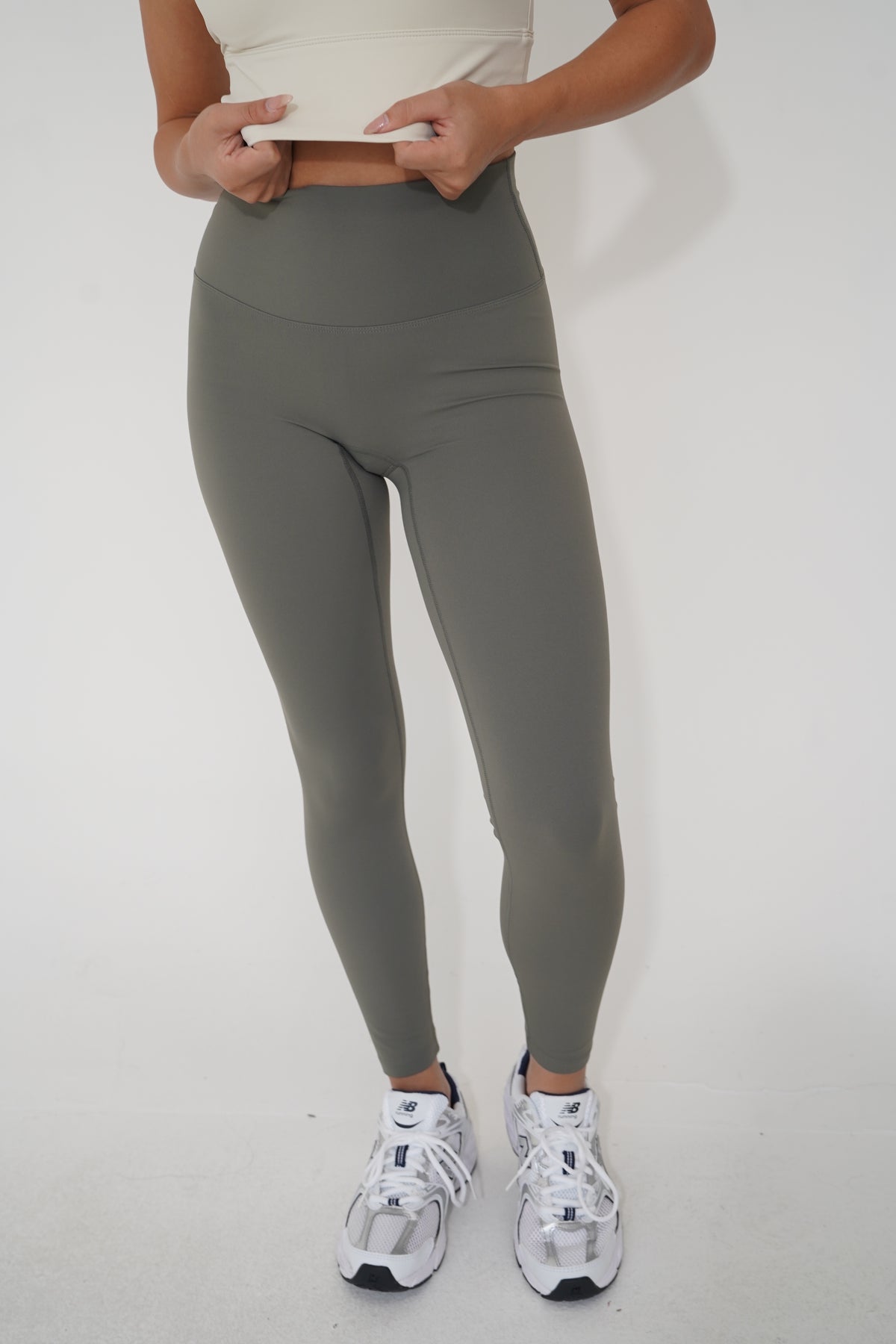 I Am Focused Sculpted Butter Legging in Green 2