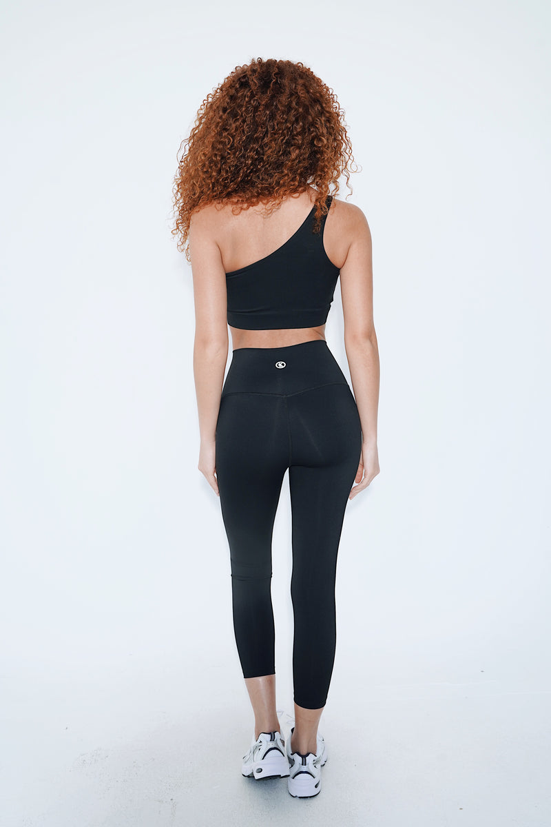 I Am Worthy High Waisted Black Legging alt