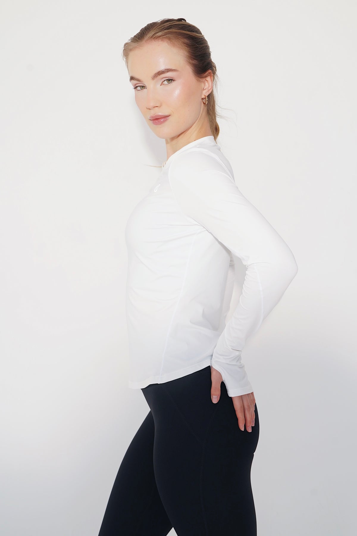 I Embrace Change Lightweight White Long Sleeve Shirt 3