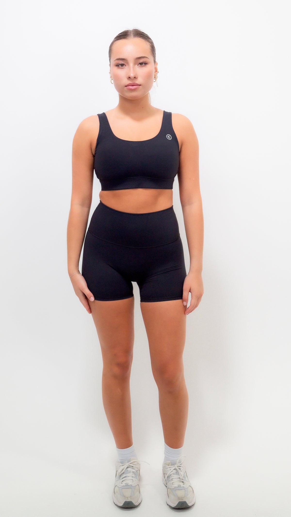 I Am Beautifully Radiant Quick-Dry Butter Black Short 2