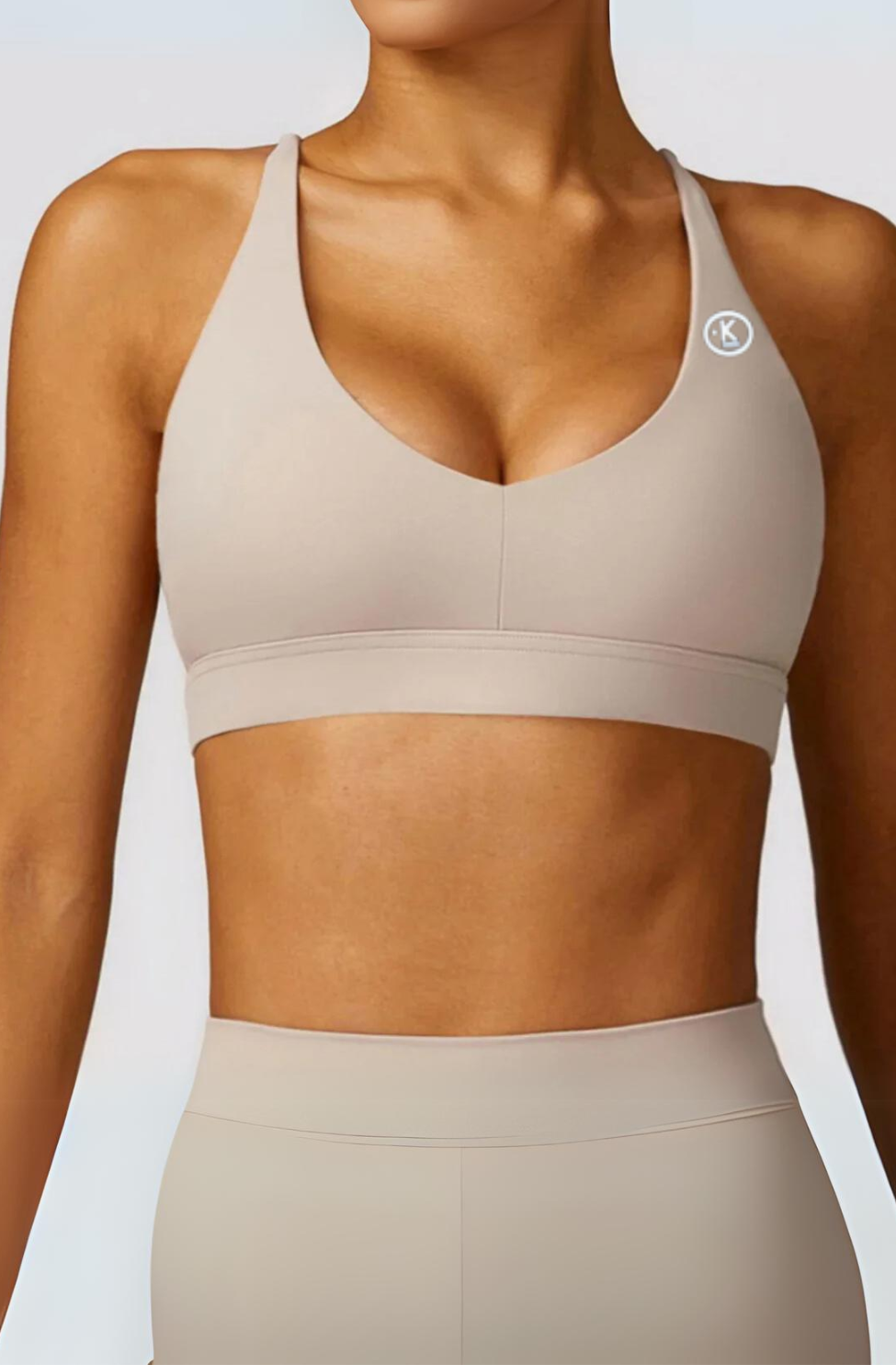 I Am Healthy Quick-Dry Butter Beige Bra 4