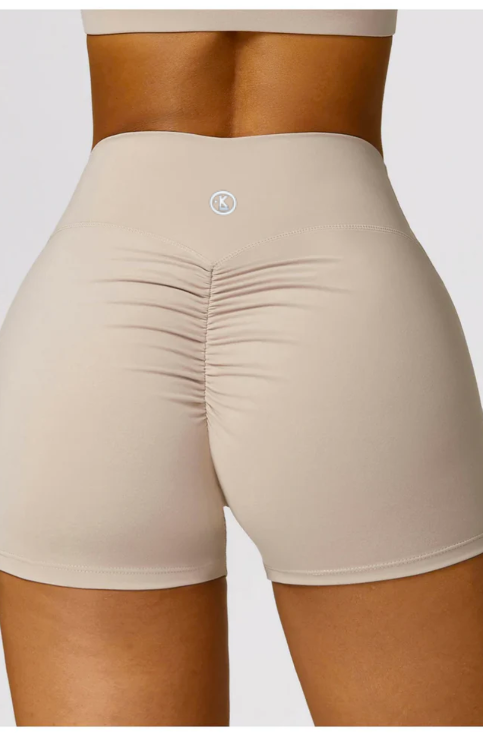 I Am Healthy Quick-Dry Butter Beige Short 4
