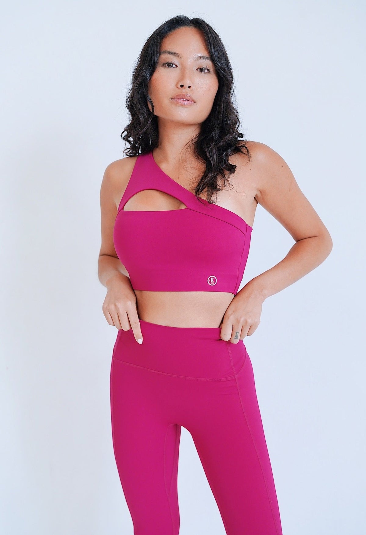 I Am Worthy Compression Comfort Pink Bra 8