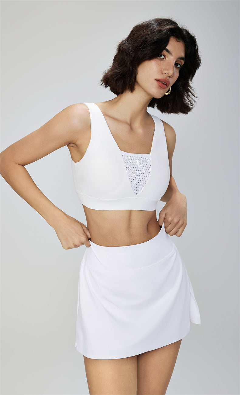 I Am Unstoppable Quick-Dry Butter White Bra *Pre Order*
