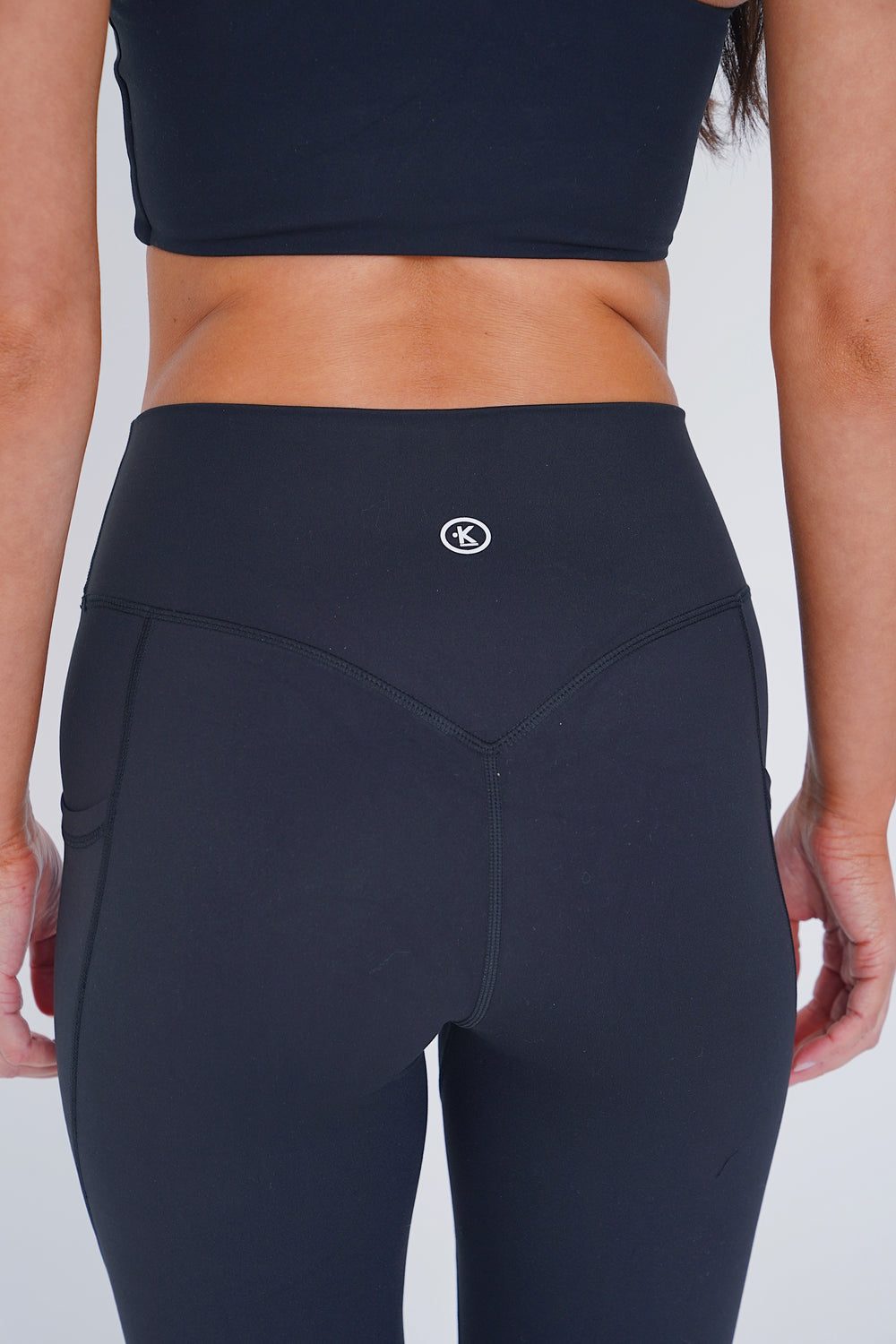 The More I Give, The More I Receive Essential Black Legging 11