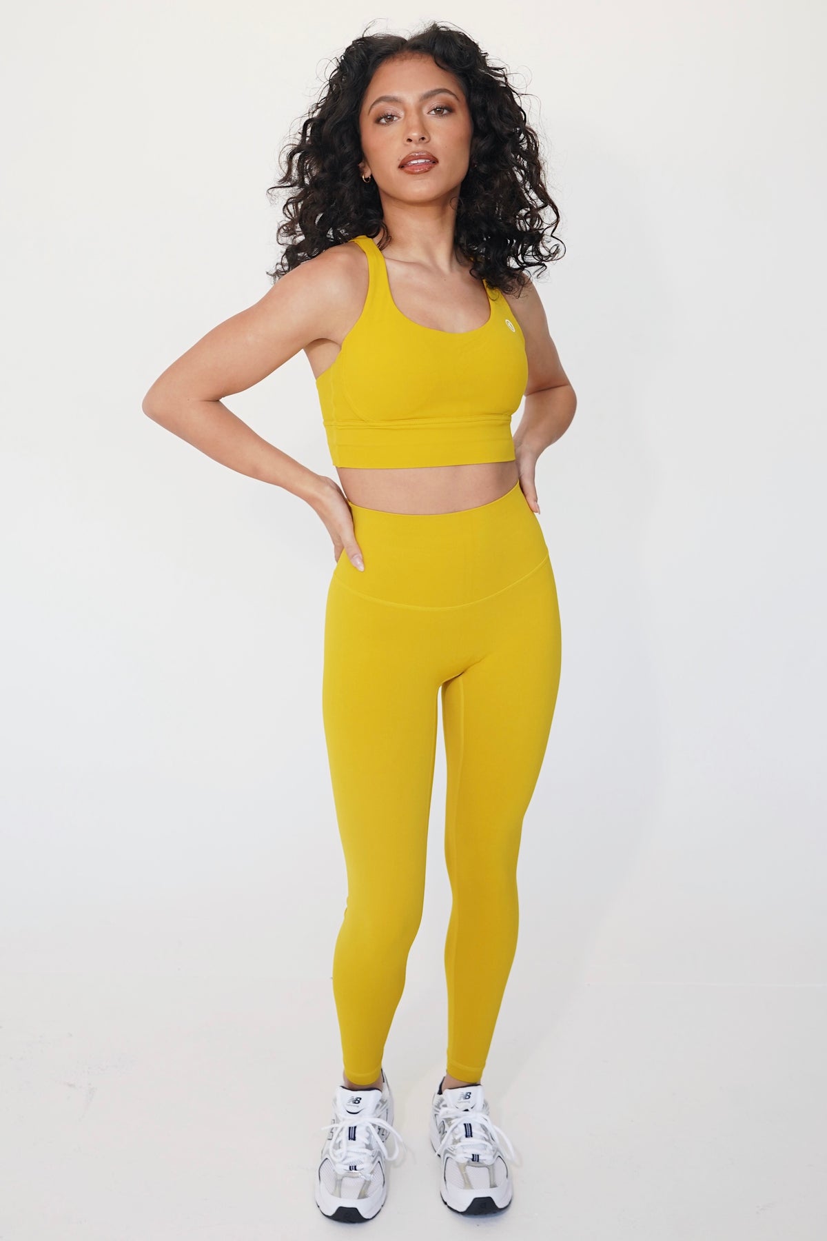 I Am Compassionate Quick-Dry Butter Yellow Legging 3