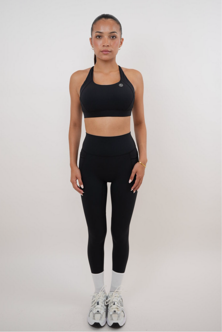 I Am Glowing Black Quick Dry Butter Soft Legging