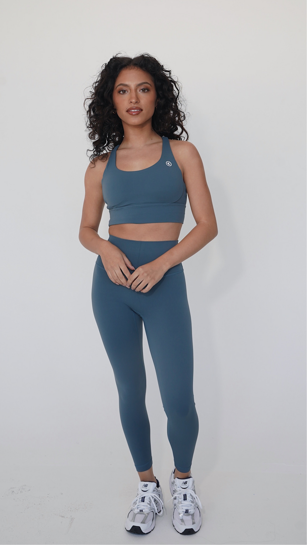 I Am Compassionate Quick-Dry Butter Light Blue Legging 7