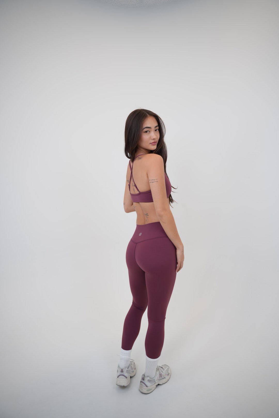 My Time Is Divine Plum Cross-Back Butter Soft Bra 9