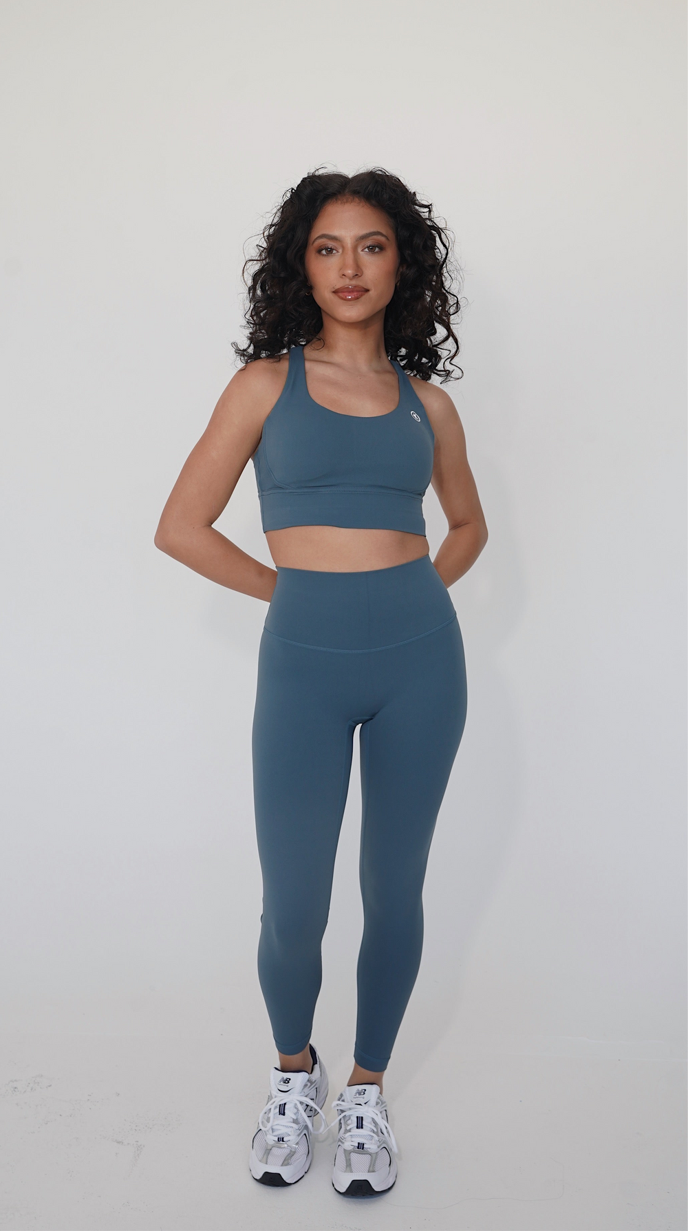 I Am Compassionate Quick-Dry Butter Light Blue Legging 6