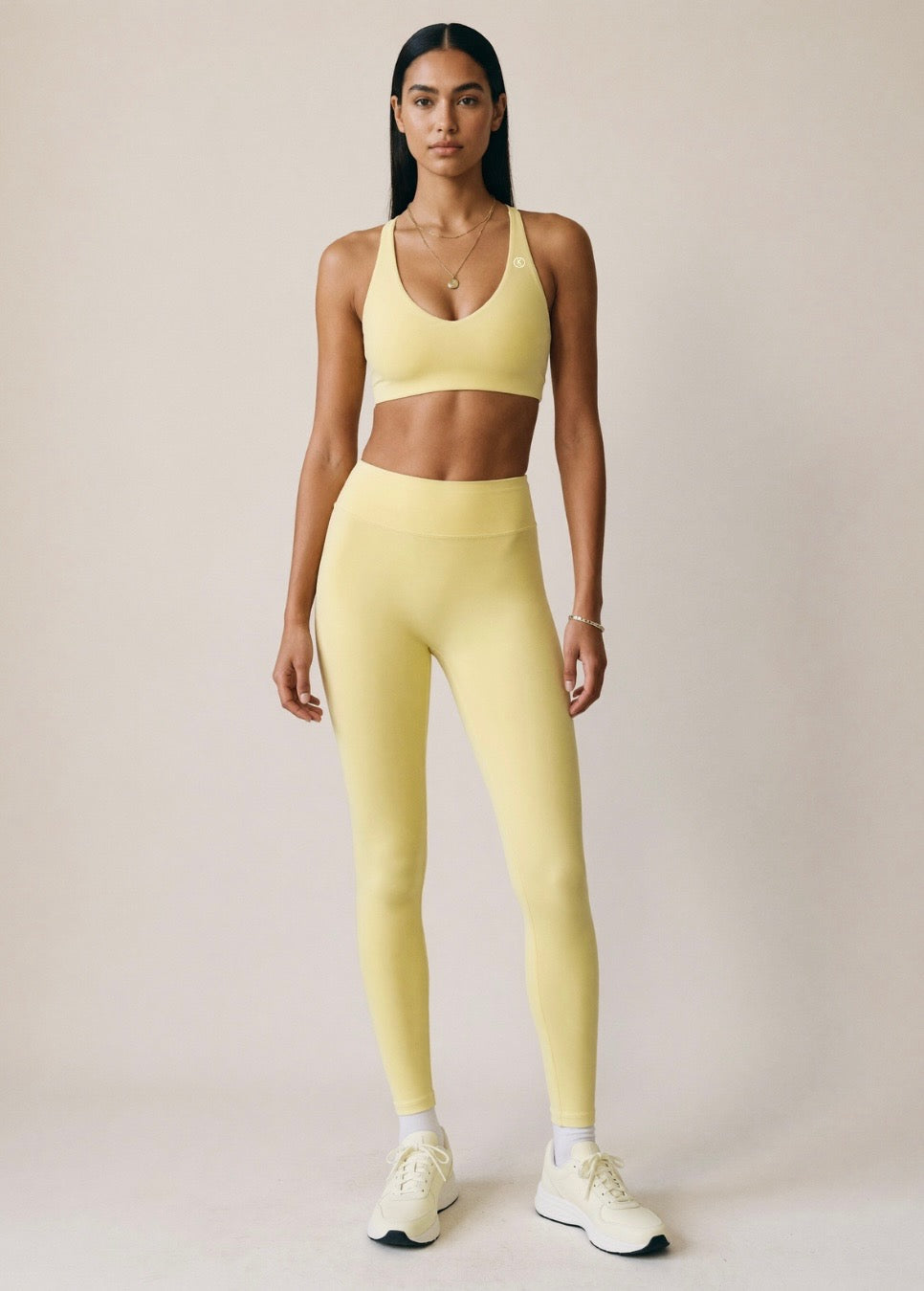 I am Charged and Chosen Leggings in Limoncello 3