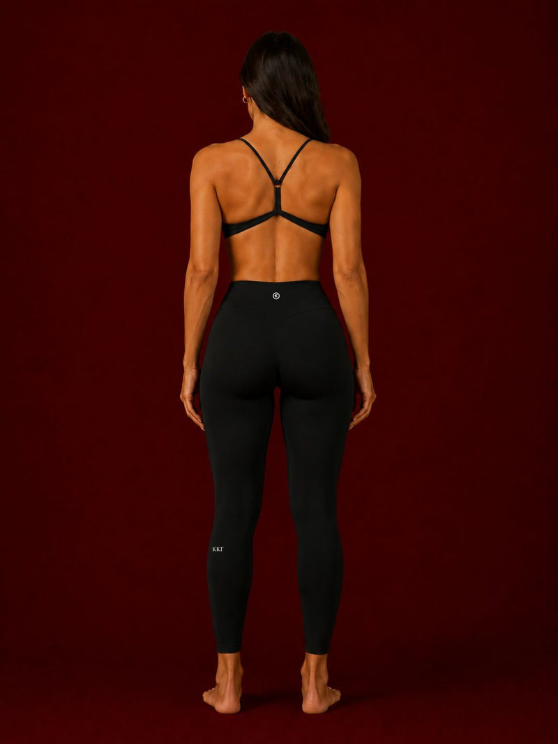 *ADD ON* (ALPHA PHI) I Trust My Heart Black Bra alt