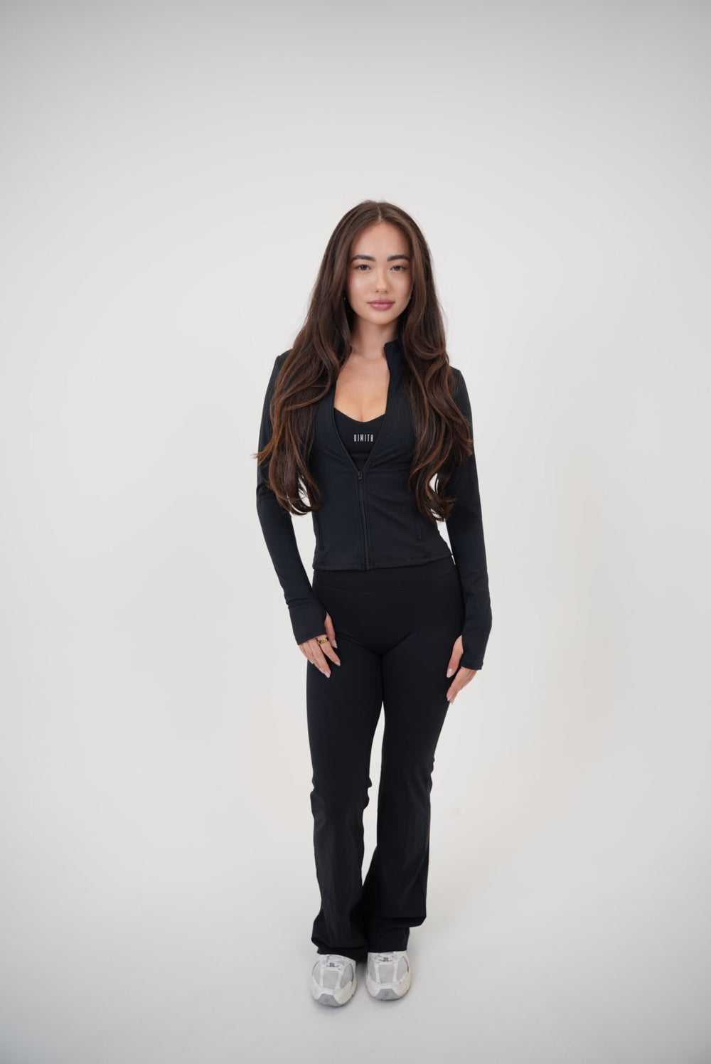 I Live in Luxury Black Flare Pant 3