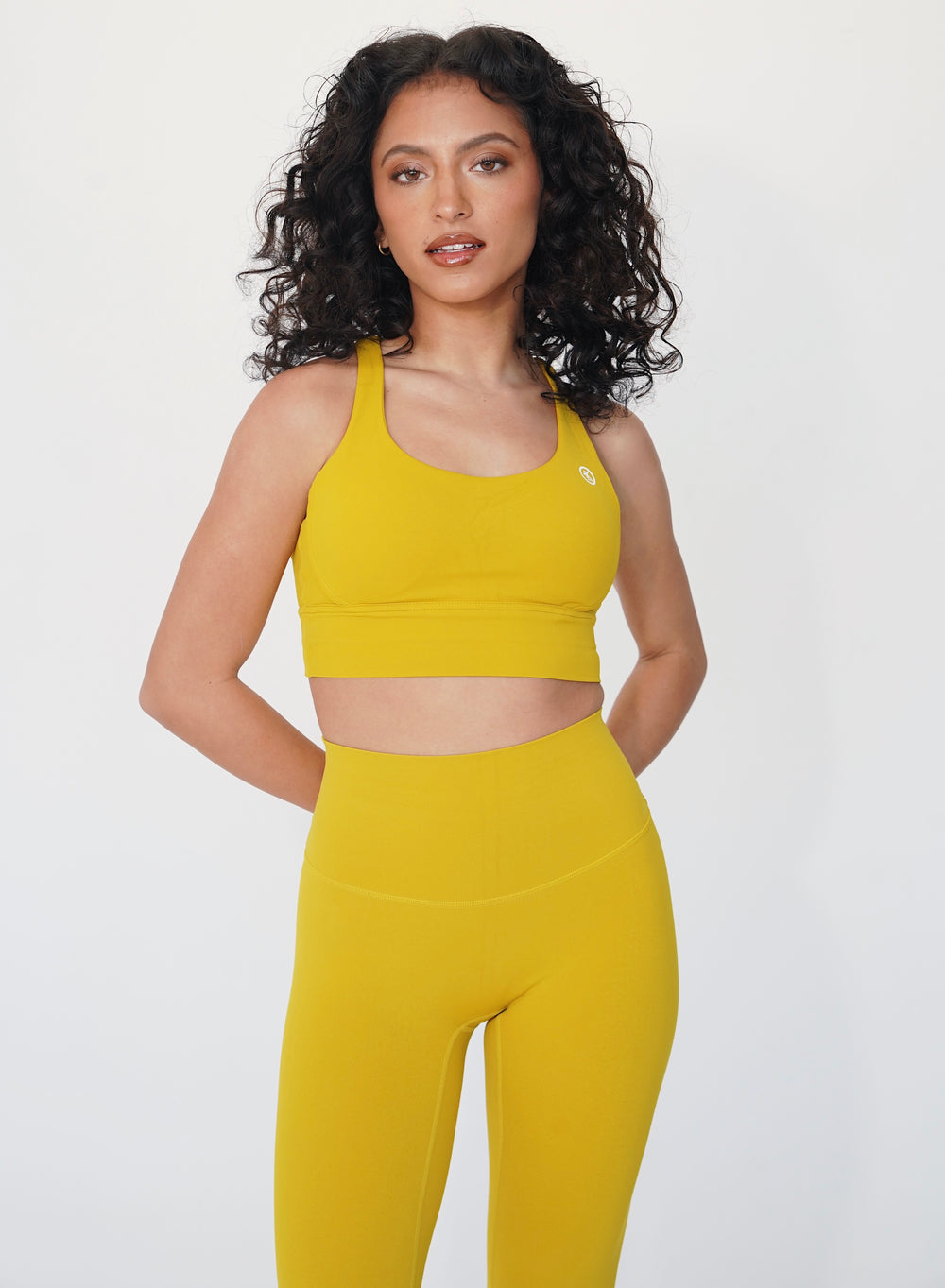 I Am Compassionate Quick-Dry Butter Yellow Legging 7