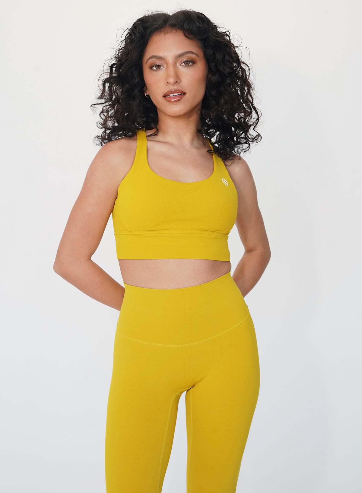 I Am Compassionate Quick-Dry Butter Yellow Legging 7