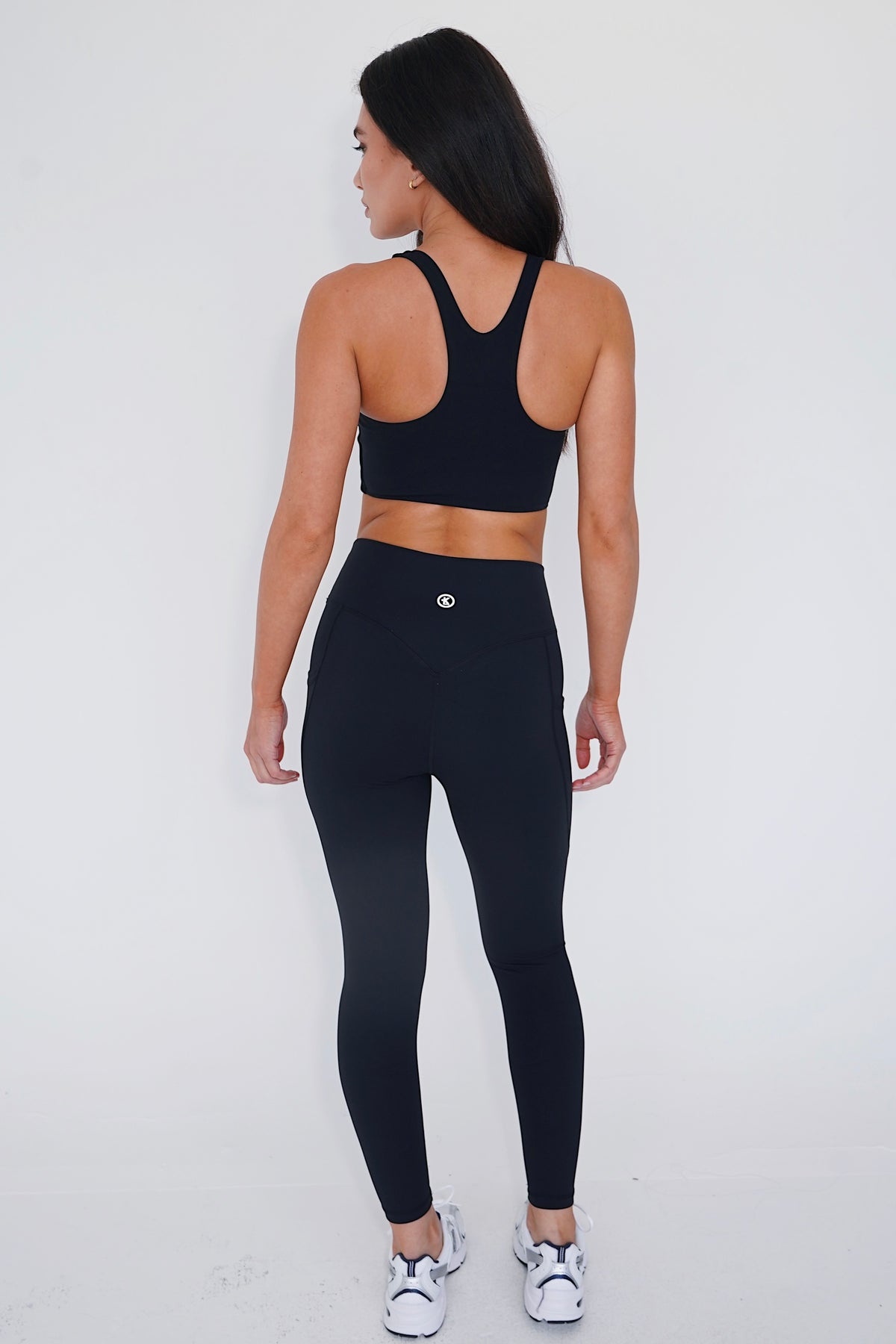 The More I Give, The More I Receive Essential Black Legging 8