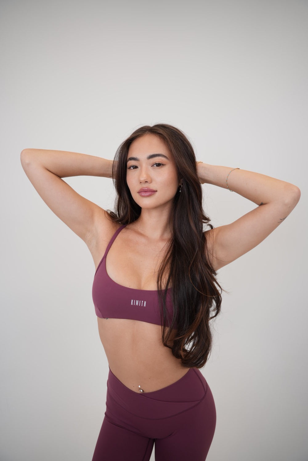 My Time Is Divine Plum Sculpt V-Waist Legging 5