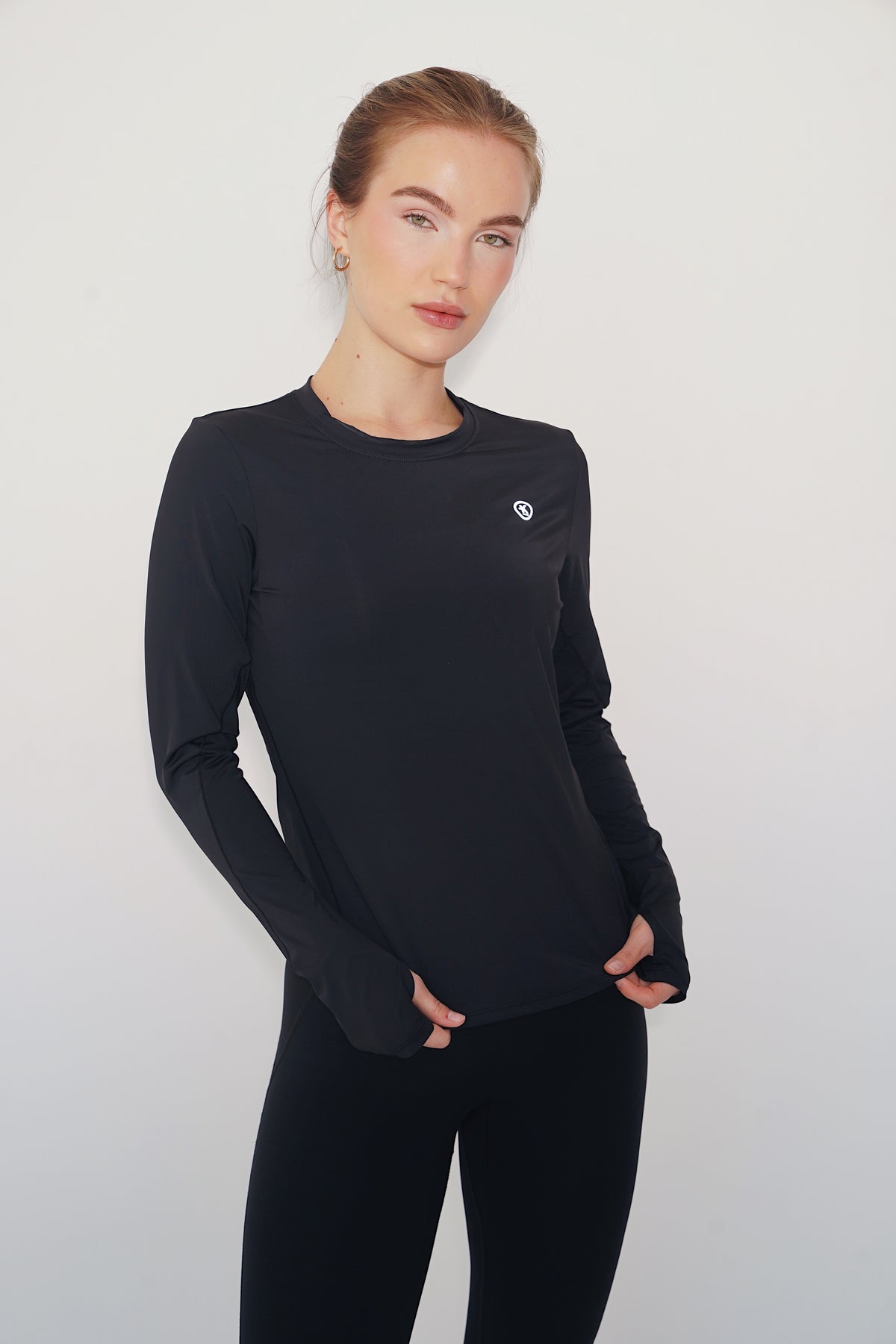 I Embrace Change Lightweight Black Long Sleeve Shirt 4
