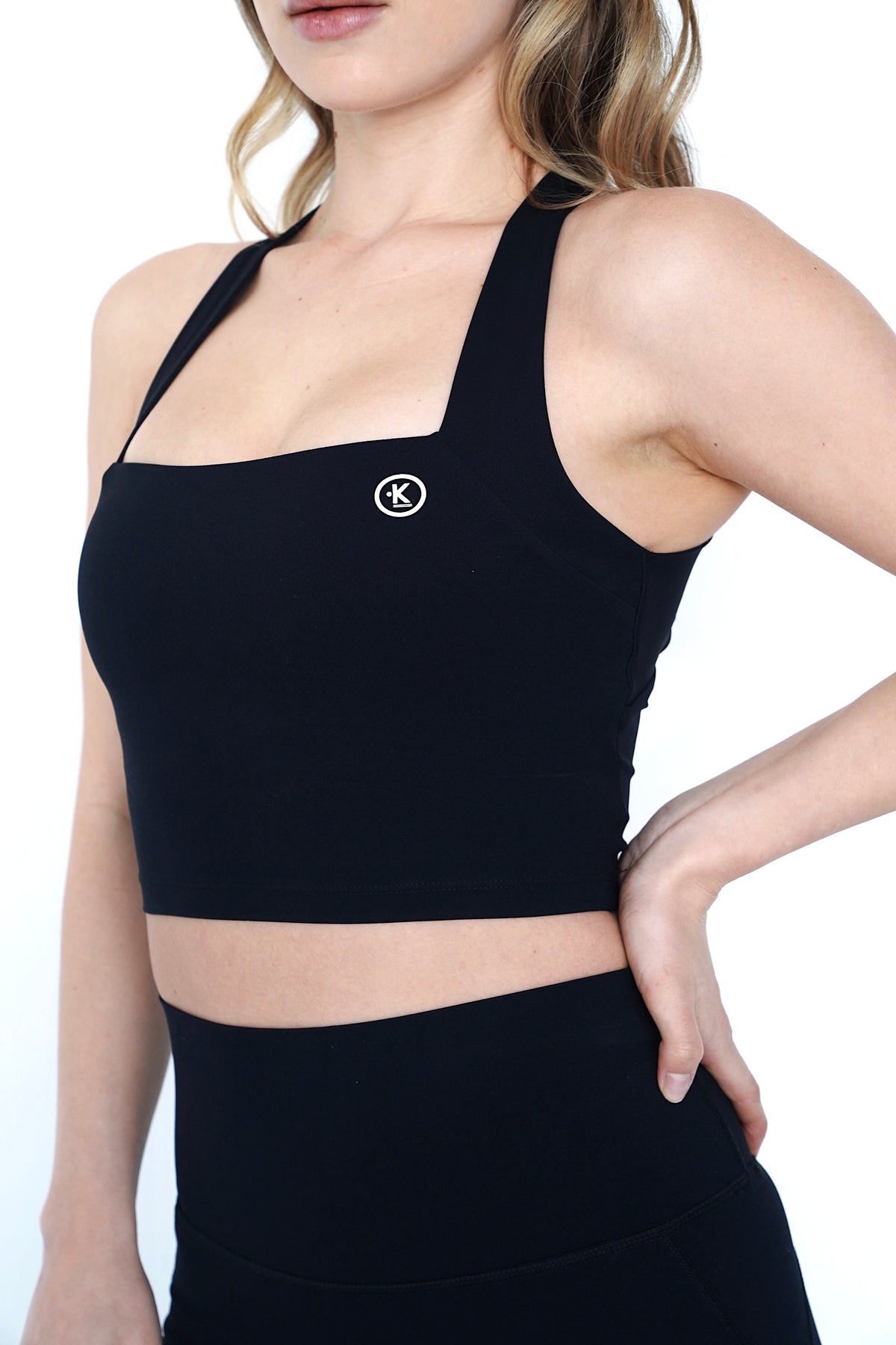 I Am Wonderful Halter Neck Black Bra 8