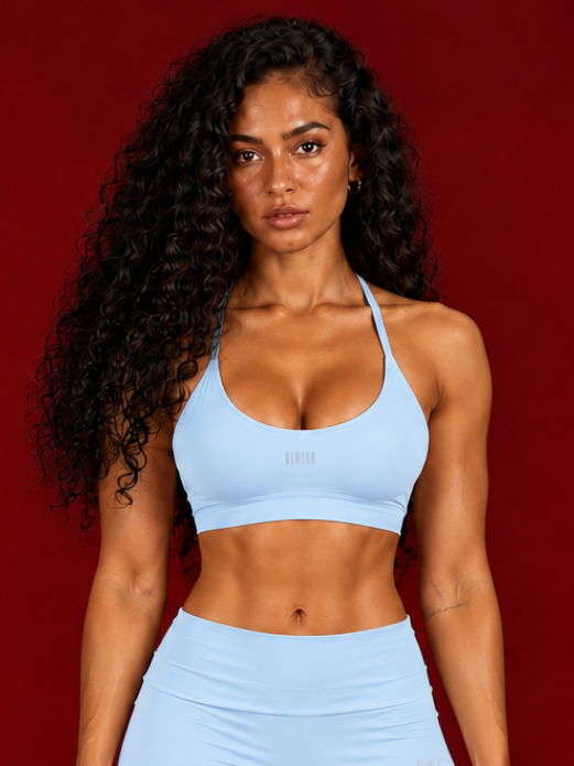 * ADD ON * Kappa Kappa Gamma I Move With Love Light Blue Bra