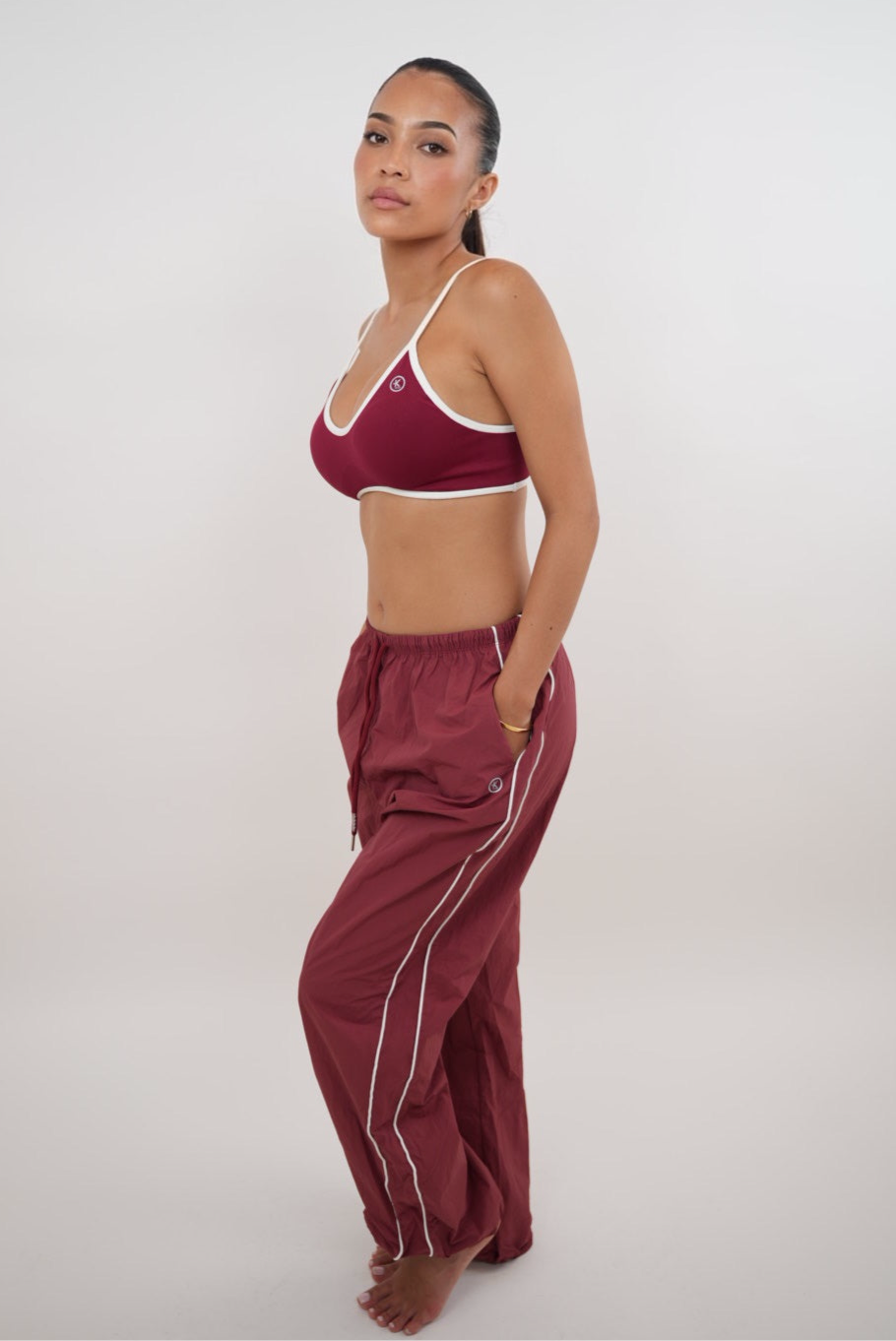 I Accept Change with Grace Red Versatile Relaxed Fit Pant 2