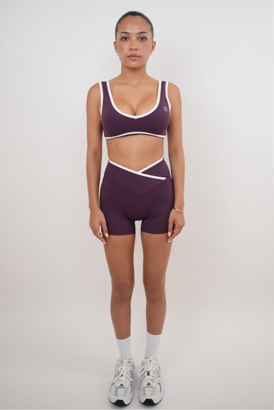 I Am Right Where I Need To Be Plum Butter Short 1