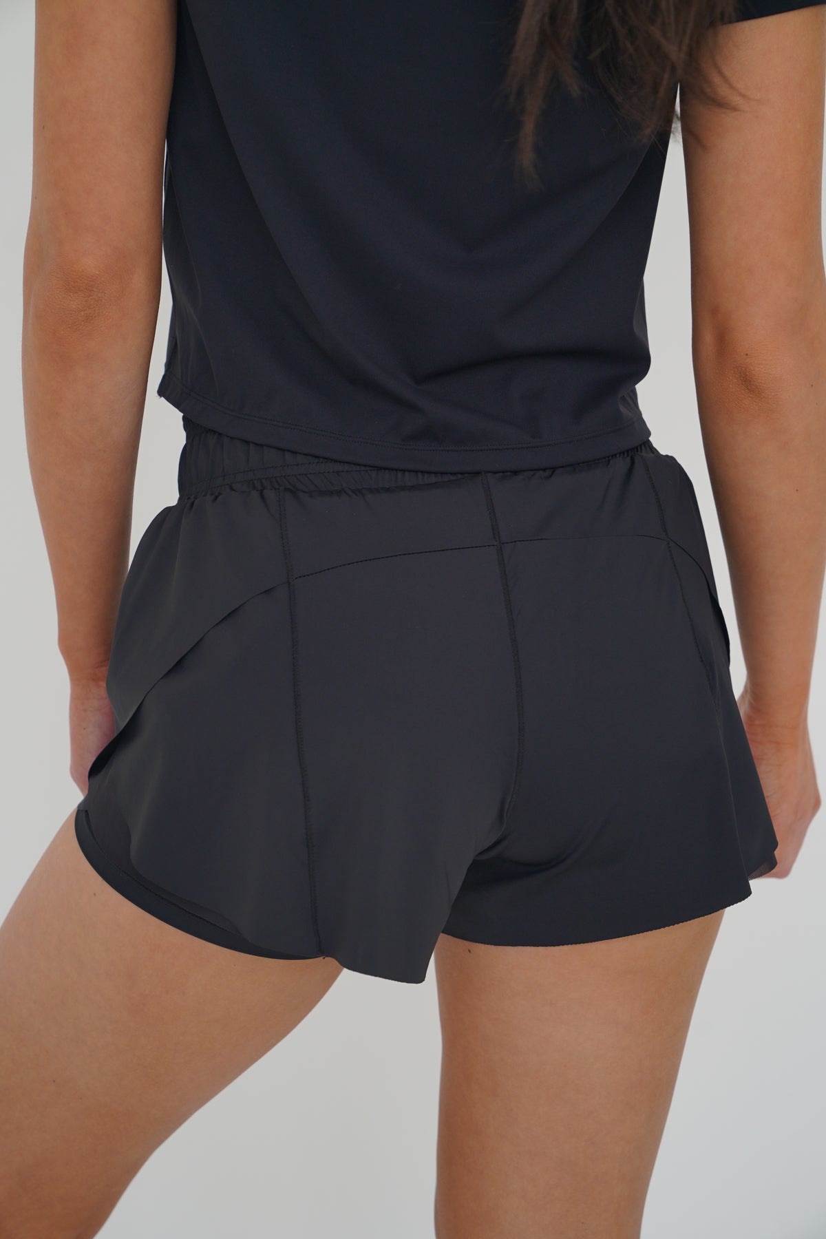 I Have Hope Mesh Trim  Running Short in Black 3