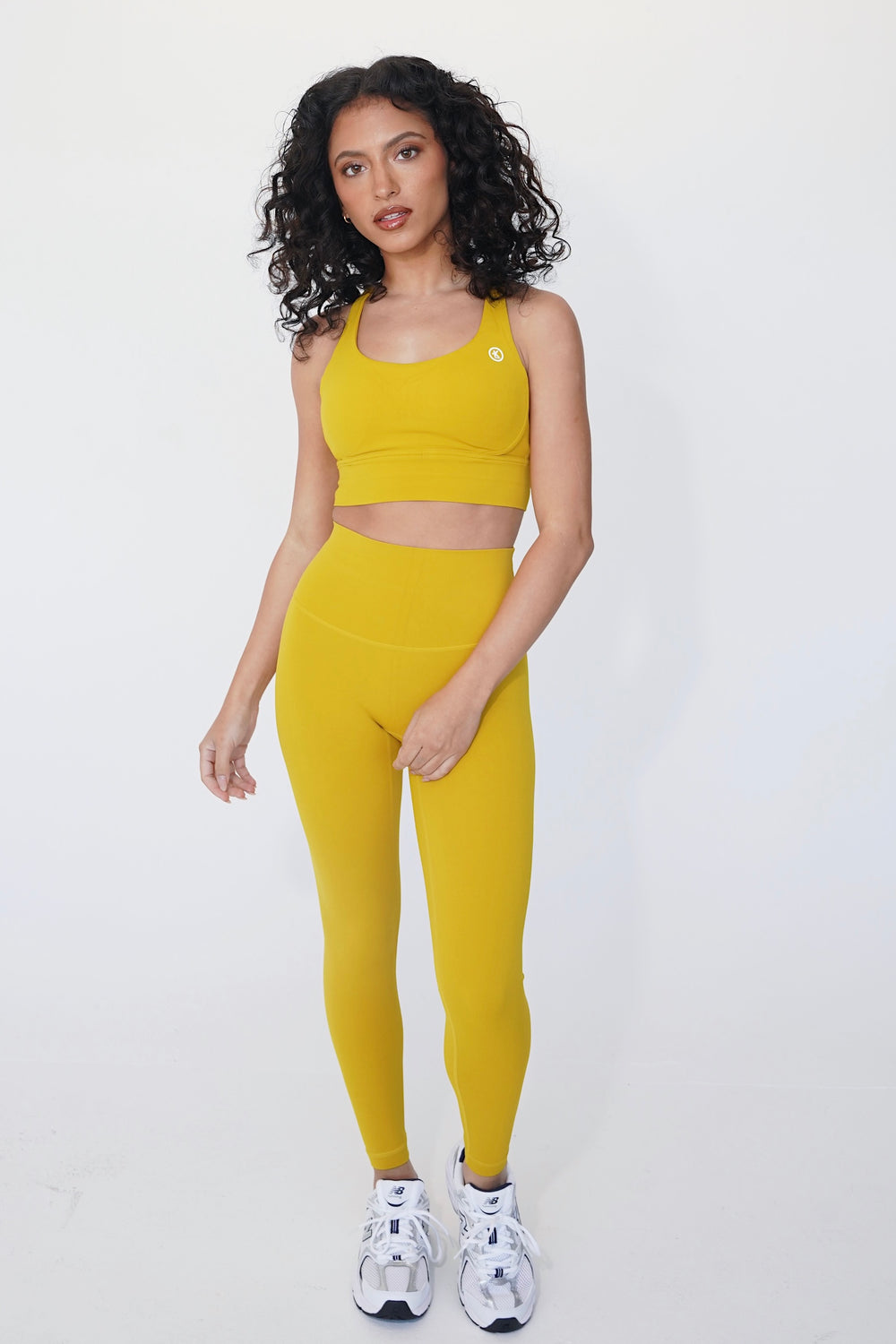 I Am Compassionate Quick-Dry Butter Yellow Legging 4